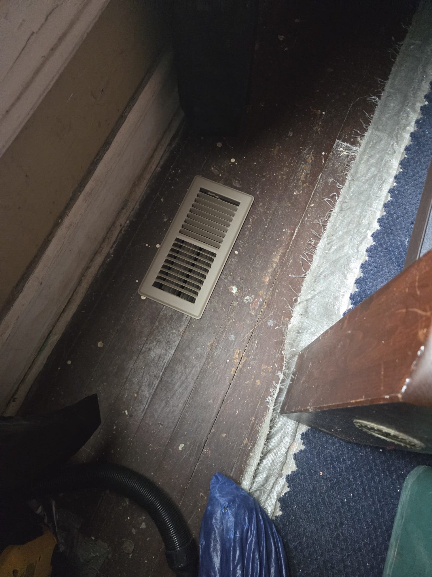 new cut in of 7 supply runs and one floor return with grill , ducted to a two ton Package Unit w/ April Aire advanced filtration

Replaced blower motor, system is fully functional customer also signed the documents no issues or concern about the job. 