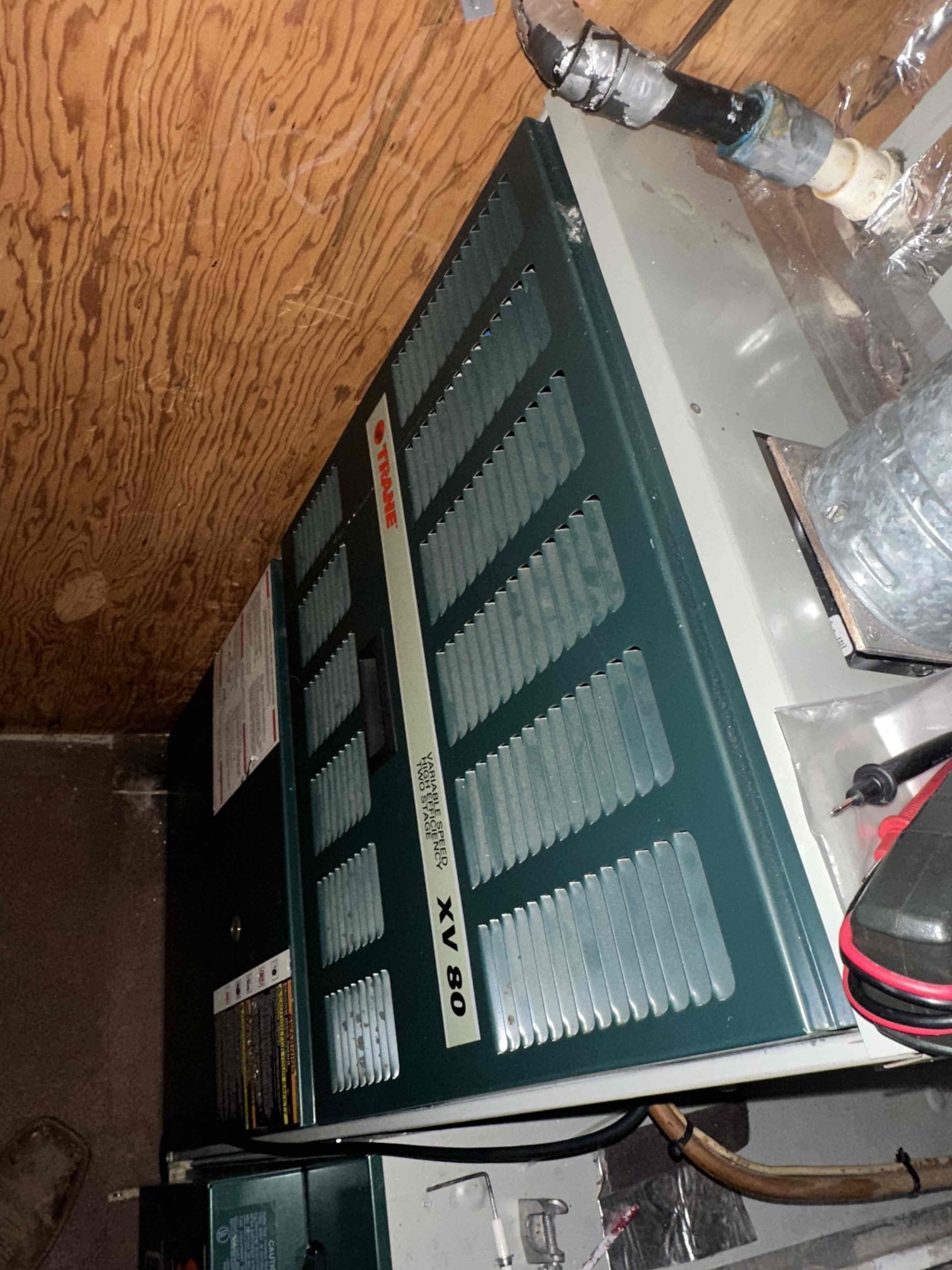 Arrived on job system running properly at this time unit was well taken care of system is 1996 running properly 