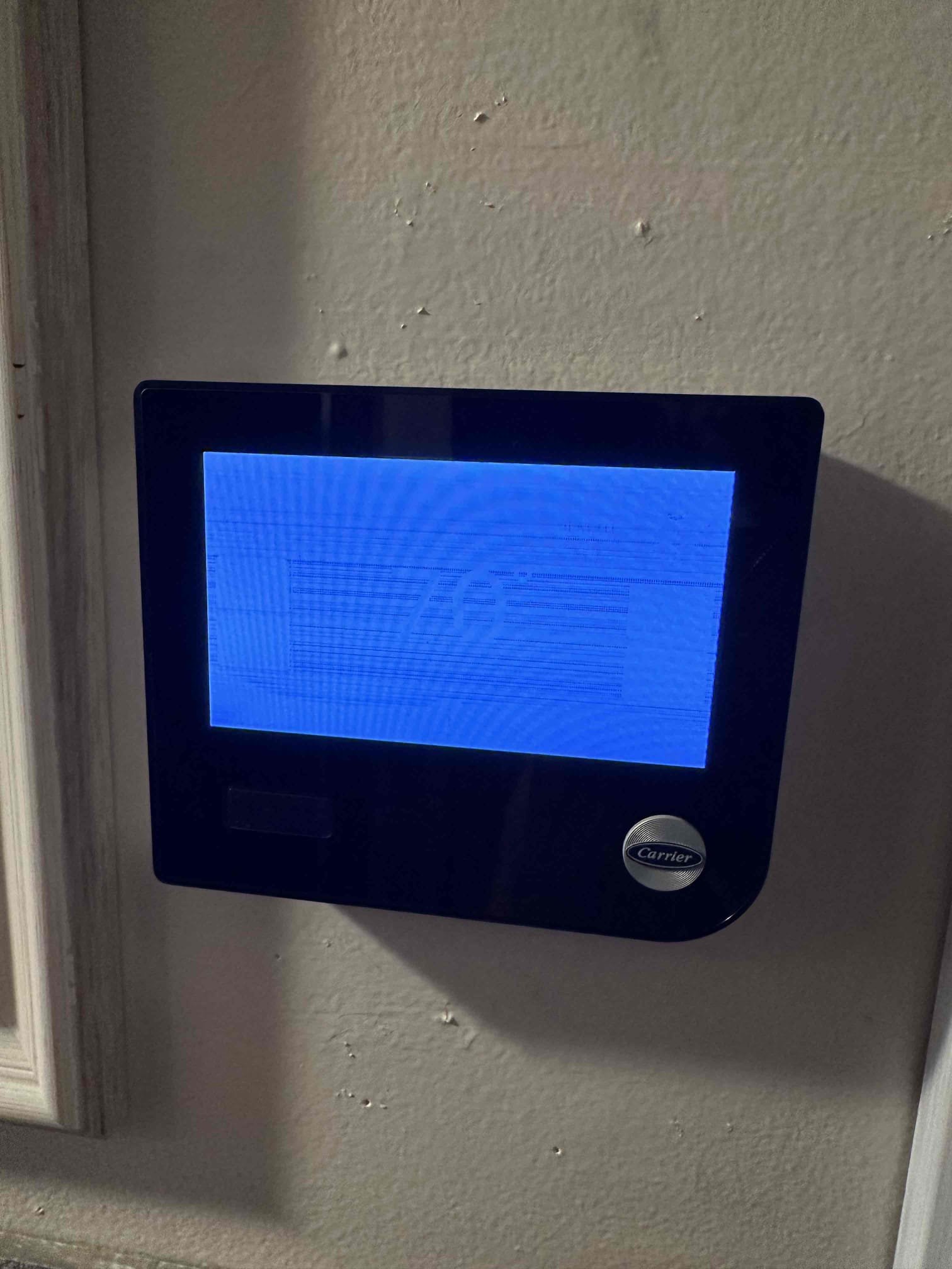 Customer system works properly needs new t stat 17 seer system all communicating need to order tstat that goes with system 