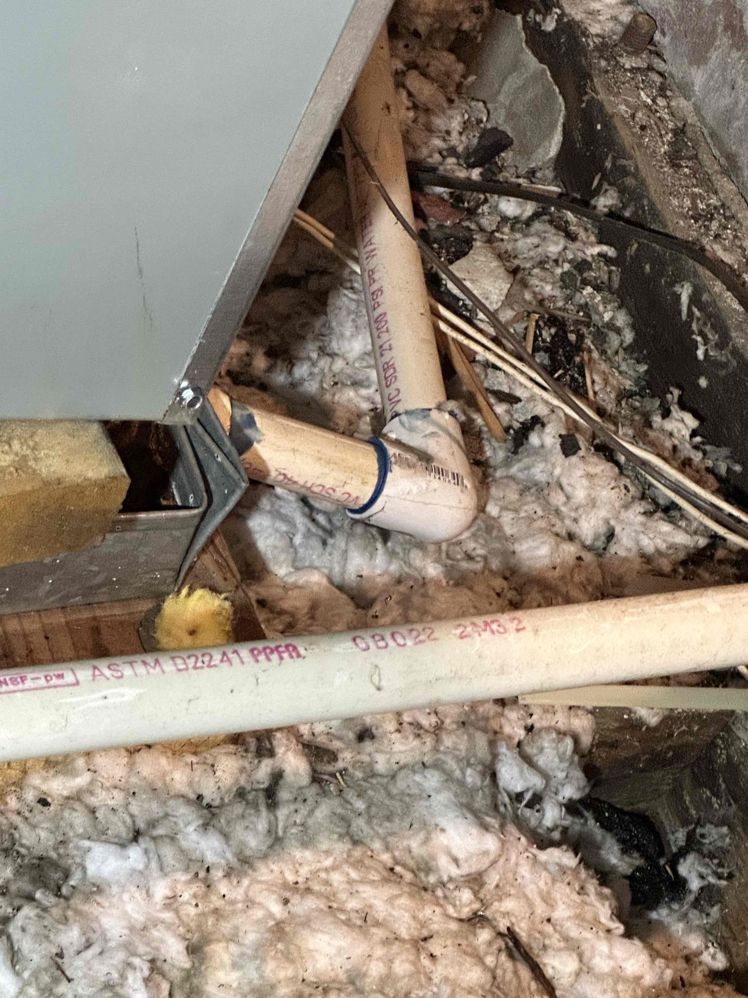 Arrived on job found system is leaking. Water system is not level causing water to run over into ductwork. Bottom of ductwork is completely ruined. Need to replace parts of supply. Plenum also need to reseal re-level furnace properly to ensure proper operation.