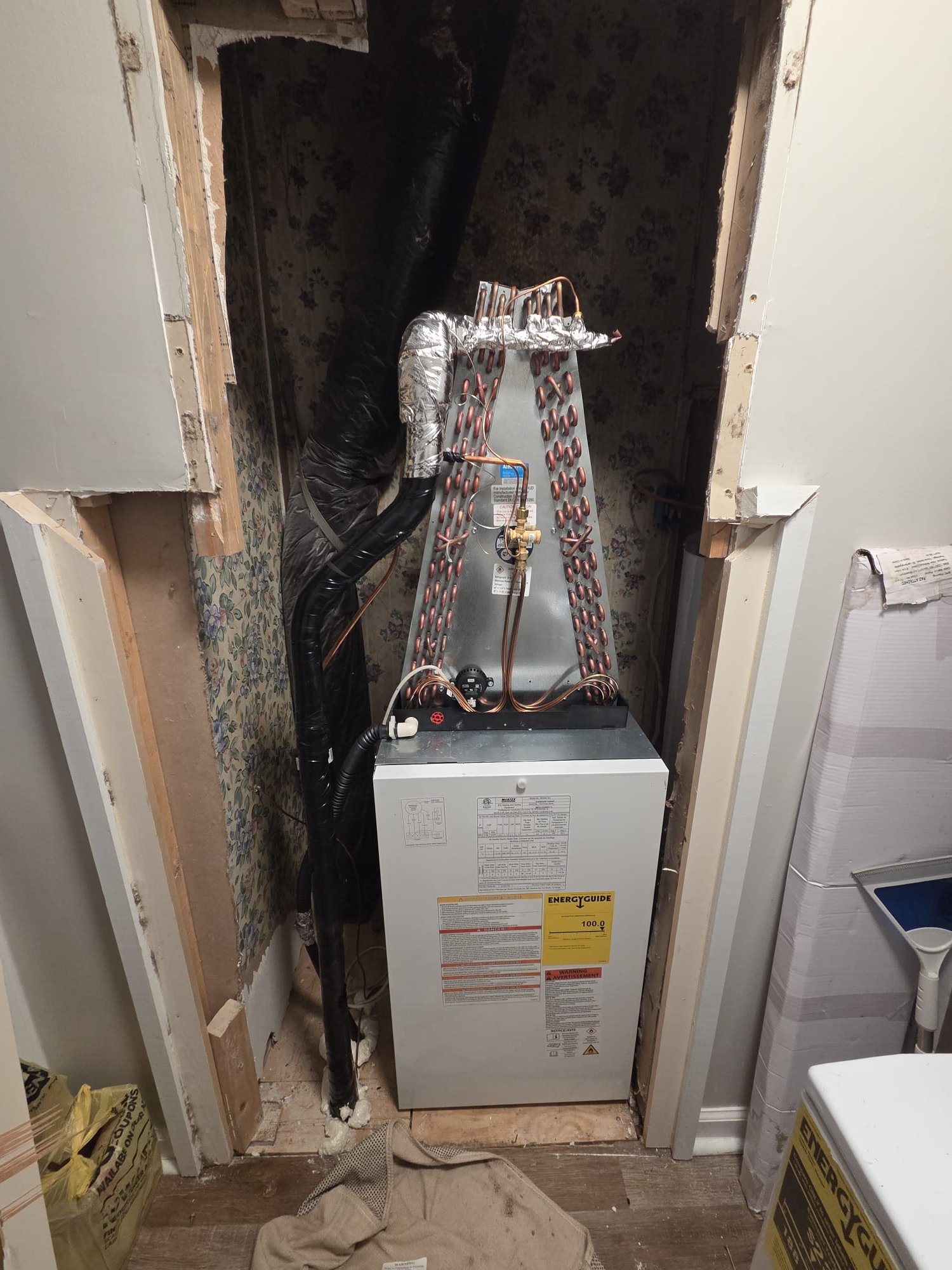 Installed new system