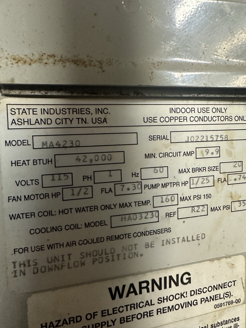 Arrived on job went through both systems. Customer only has one system operating at this time. It is satisfied Customer at this time. He doesn’t want anything to do with the other system. Customer is a little older. Customer used to do commercial HVAC likes the system. He has their operating at this time doesn’t wanna do anything at this time.