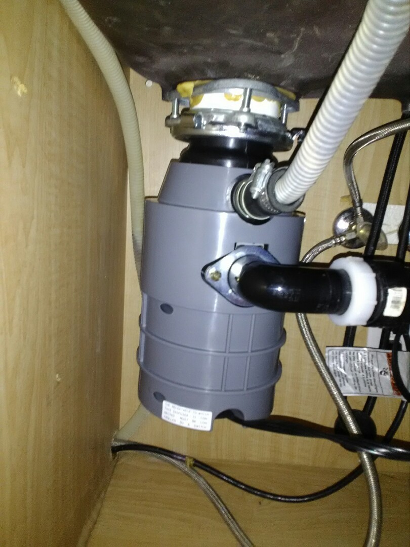 Replaced garbage disposal 