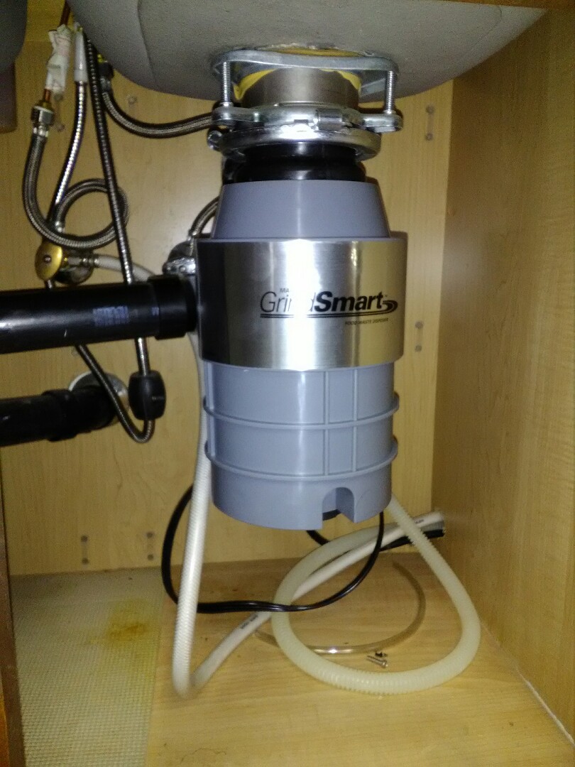 Replaced old disposal with new one