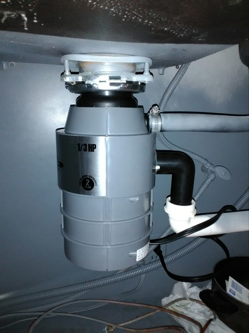 Replaced garbage disposal 