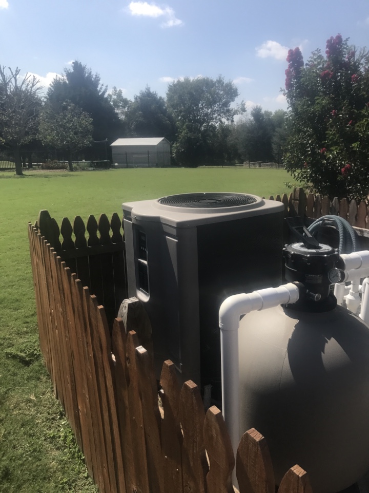 Replaced the compressor on a pool heater