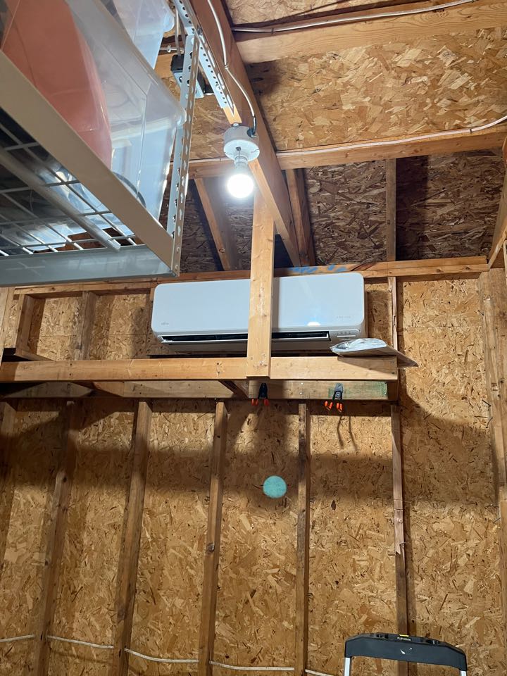Just completed a mini split install in Berkley Michigan 