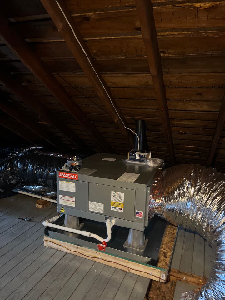 Just installed a Spacepak in Grosse Pointe Michigan 