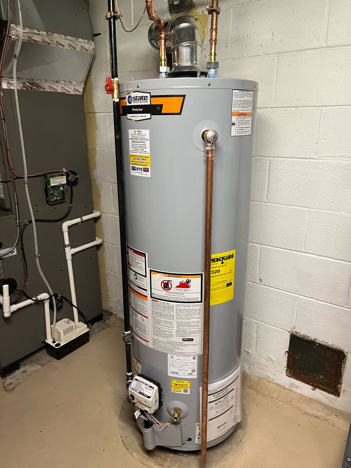 Just installed a furnace, air conditioner, and hot water tank in Grosse Pointe Michigan. 