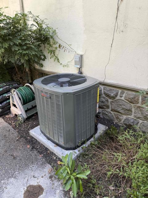 SOLD: 07/01/2025 11:45:40 AM - Best
Best system for performance, comfort, and value.

Installed new trane gas furnace and A/C outdoor. Built new return and supply. Tapped/ caulked return and supply. Adapted flus and gas line. Ran new condensate with ez trap and condensate pump. Adapted to existing vinyl tubing. Adapted high volt and installed new outlet and switch. Reused existing thermostat and wired in low volt with safeties. Flushed line set and connected to new equipment. Installed new A/C outdoor on leveled pad. Installed new disconnect with surge protector and wired into outdoor unit. Cleaned up work area and tested out equipment. Reinstalled existing humidifier on return. 

On first floor system, liquid service valve was leaking nitrogen out of the top when it was closed. Called Nathan to verify. A video of how it was leaking will be uploaded. When the cap was tightened it not longer was leaking. 
