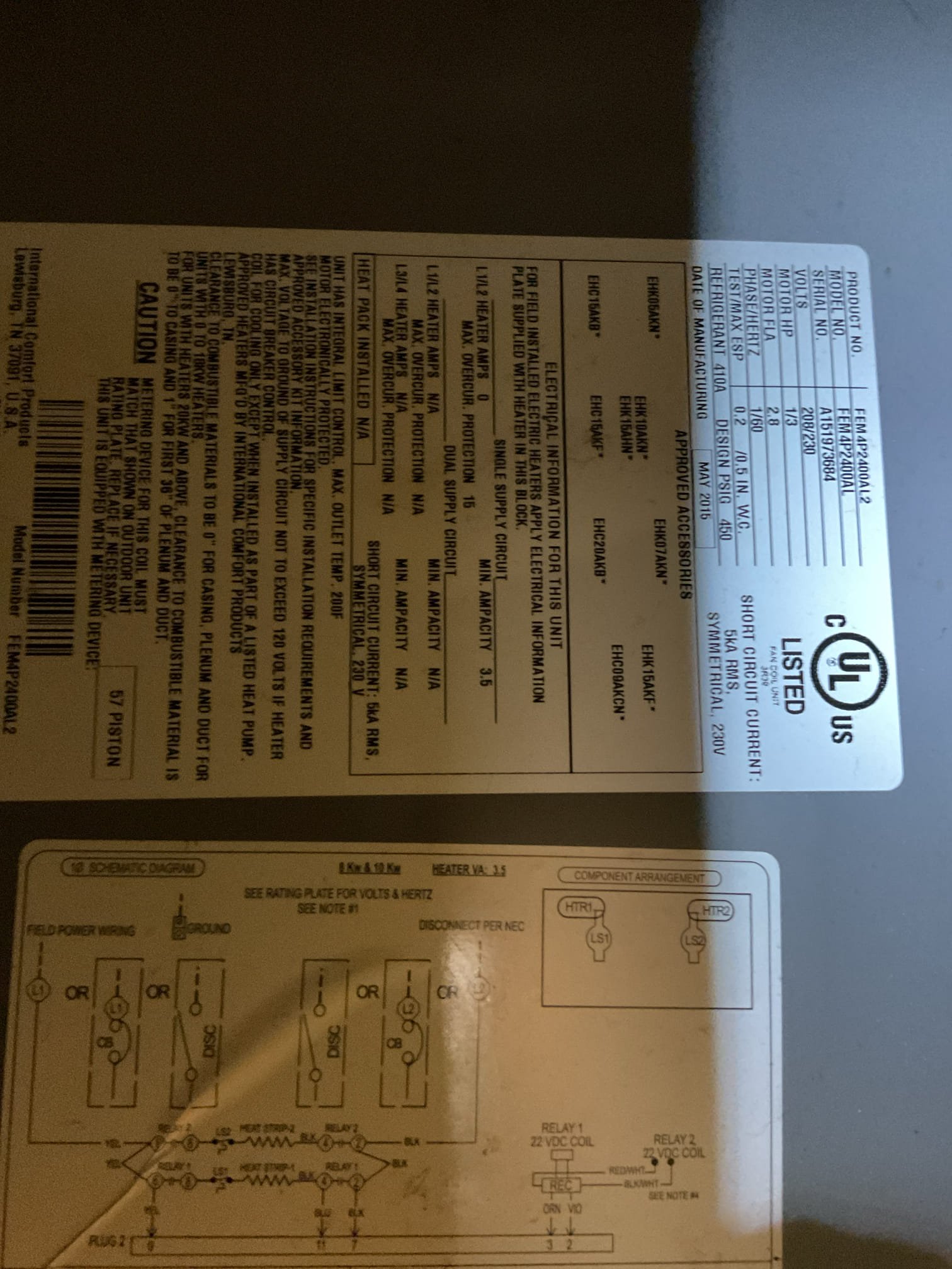 09/05/25 Dan
I arrived for a water leak on an air handler in a closet through the kitchen. Unit hangs in the ceiling found primary pan was completely full water and leaking into the blower cabinet on insulation and dripping out the corner. I wrote up some estimates for the customer one was for an easy trap. One was for adding a secondary pan with the water safety and the basic add on was to put a 3/4 “ pvc union which he could break and flush. He went with the 3/4” union. I cut the pipe and removed all the water from the primary pan. I added the three-quarter union and then I flushed and cleared the drain line ran water through the PVC to make sure no more water was backing up. Water is draining fine at this time. I put everything back together and turned the unit back on and checked the charge . I found charge to be good running at 10°superheat. I collected for 347.10 paid by cc.
I did leave the other estimates for them to review . The system is 11 yrs old and probably will need t 09/05/25 Dan
I arrived for a water leak on an air handler in a closet through the kitchen. Unit hangs in the ceiling found primary pan was completely full water and leaking into the blower cabinet on insulation and dripping out the corner. I wrote up some estimates for the customer one was for an easy trap. One was for adding a secondary pan with the water safety and the basic add on was to put a 3/4 “ pvc union which he could break and flush. He went with the 3/4” union. I cut the pipe and removed all the water from the primary pan. I added the three-quarter union and then I flushed and cleared the drain line ran water through the PVC to make sure no more water was backing up. Water is draining fine at this time. I put everything back together and turned the unit back on and checked the charge . I found charge to be good running at 10°superheat. I collected for 347.10 paid by cc.
I did leave the other estimates for them to review . The system is 11 yrs old and probably will need t