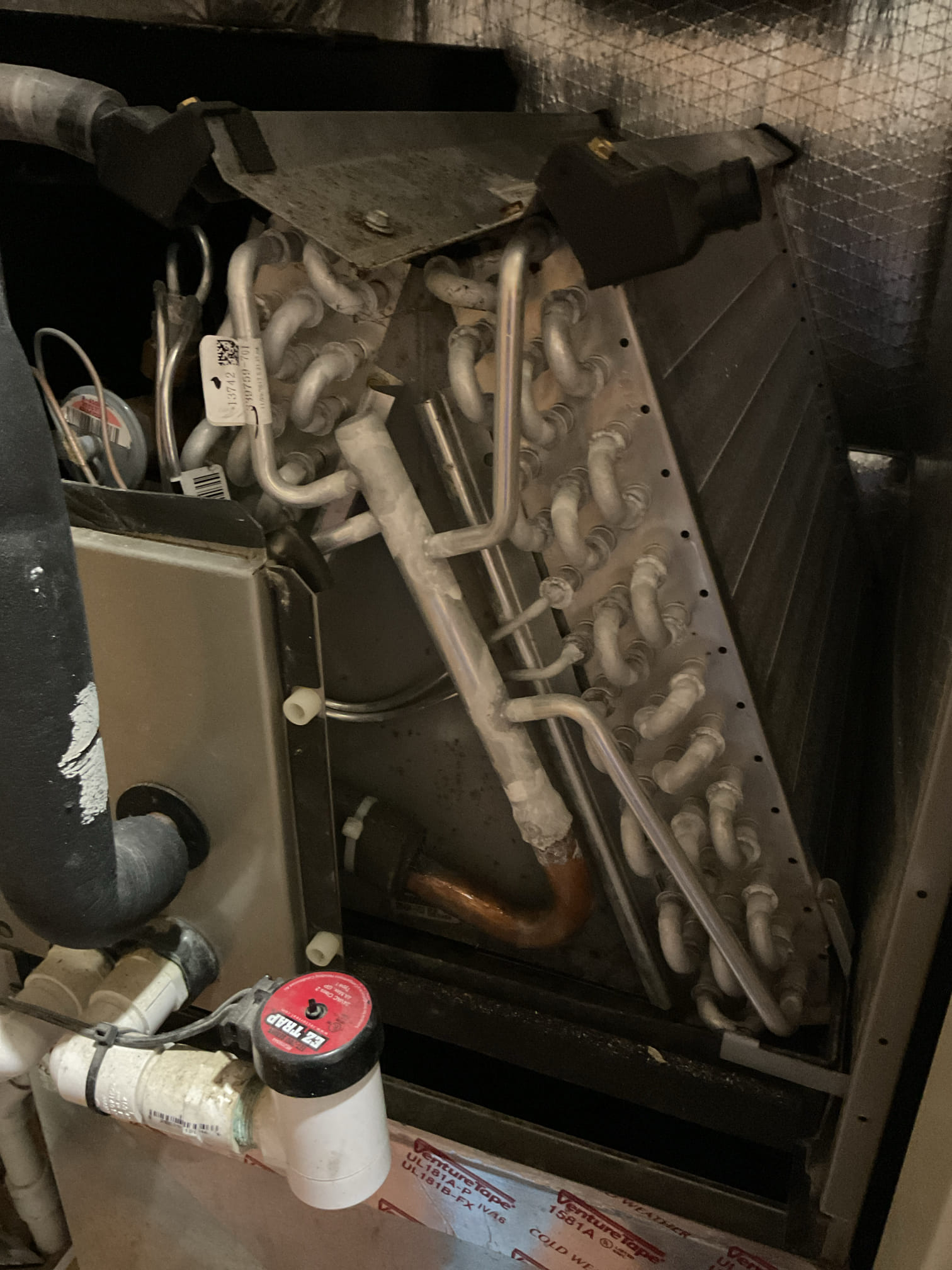 Checked the AC side of the system , the system is 7 yrs old. Checked the air filter and cleaned . customer supplied 313. Checked the wiring connections and the voltages on high volt and low volt. Inspected the indoor coil and flushed and tested the drain line. Checked the blower motor  condition and inspected the blower amps . Went to the outdoor unit and inspected the wiring connections and the components . Checked and tested the pressures by using superheat and sub cooling methods. Checked  the amps for the compressor and the fan motor and checked the indoor cooling temps at the supply and return. The AC system is working fine at this time of service.  