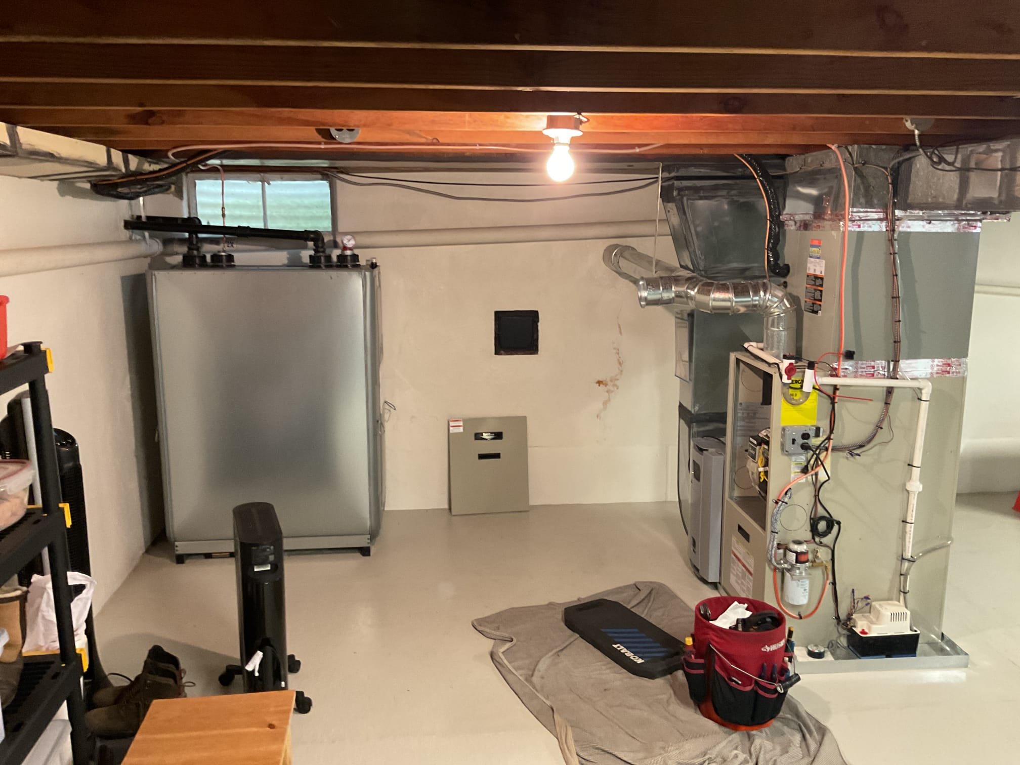 Luis 9-10-25 performed oil heat tune up On oil spirit furnace clean heat exchanger and flue pipe, replace nozzle and pump stainer. Oil filter ok this time. Clean electrodes and cad cell. Check spake igniter and test operation ok performed combustion test and efficiency test ok. Clean electronic air filter. I also serviced humdinger and replaced pad left humidistat at same set point around 45%. Test operation of humidifier and test pump ok. Cycle oil heater ok. System is working properly at the time of visit. Customer signed up for service plan for oil furnace and ac. Luis 9-10-25 performed oil heat tune up On oil spirit furnace clean heat exchanger and flue pipe, replace nozzle and pump stainer. Oil filter ok this time. Clean electrodes and cad cell. Check spake igniter and test operation ok performed combustion test and efficiency test ok. Clean electronic air filter. I also serviced humdinger and replaced pad left humidistat at same set point around 45%. Test operation of humidifier and test pump ok. Cycle oil heater ok. System is working properly at the time of visit. Customer signed up for service plan for oil furnace and ac.