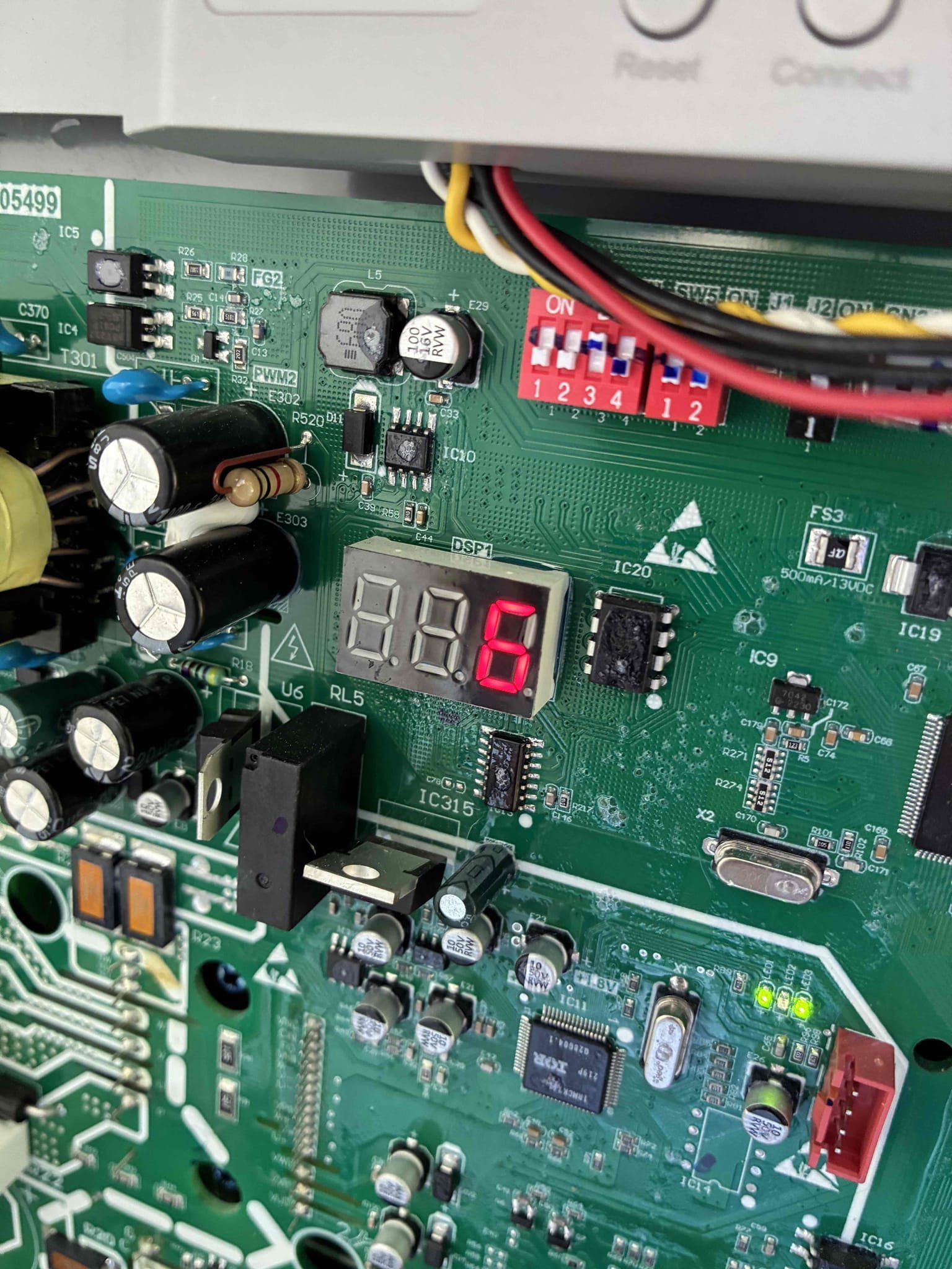 Luis 9-11-25 Perform heat tuneup on a Bosch 3 ton heat pump. Check electrical components low and high voltage check 413 air filter OK test water sensor and ez trap test 10 KW electric heater check airflow supply return air OK check outside and inspect heat pump check all inputs and outputs from inverter board voltage and amps draw on motors ok. Cycle heat pump ok system is in good working condition. 