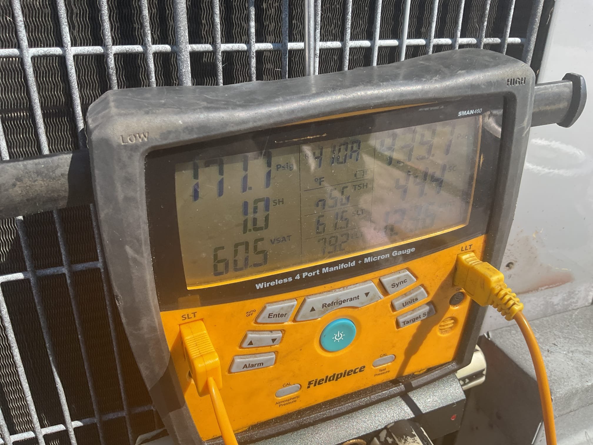 Fully assessed no cooling situation. Found a/c going off on high pressure. Found failed indoor txv. Compressor is shutting off at 522 psi. Explained to Wayne that there is a possibility that the compressor could also be damaged. Will replace txv first. Provided estimate to replace txv. 