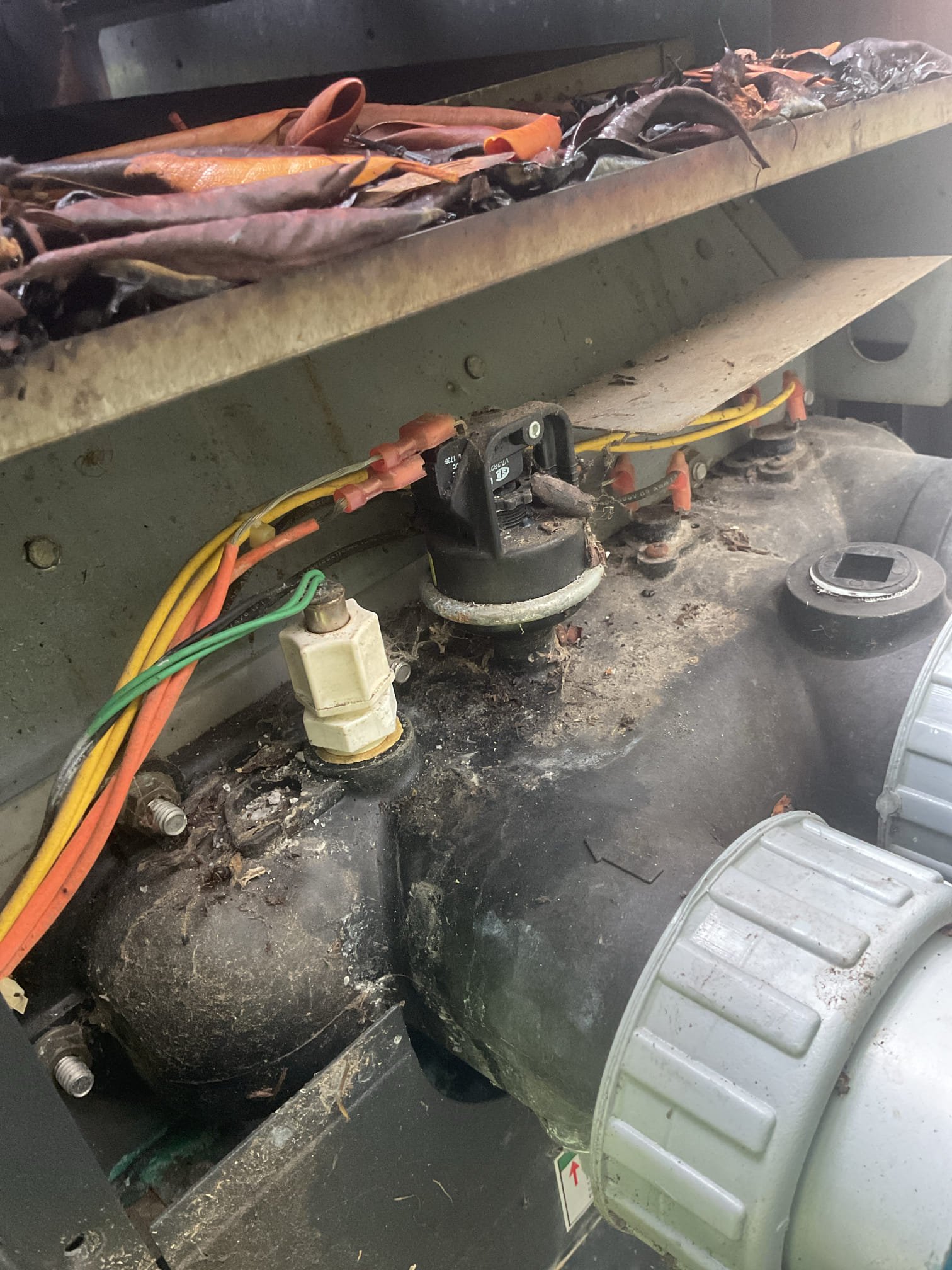 Fully assessed propane pool heater. Found pool heater locked out on sensor error. Looked up diagnostic and tested out sensor, it tested as open line sensor has failed. Our office to follow up with sensor replacement quote. 