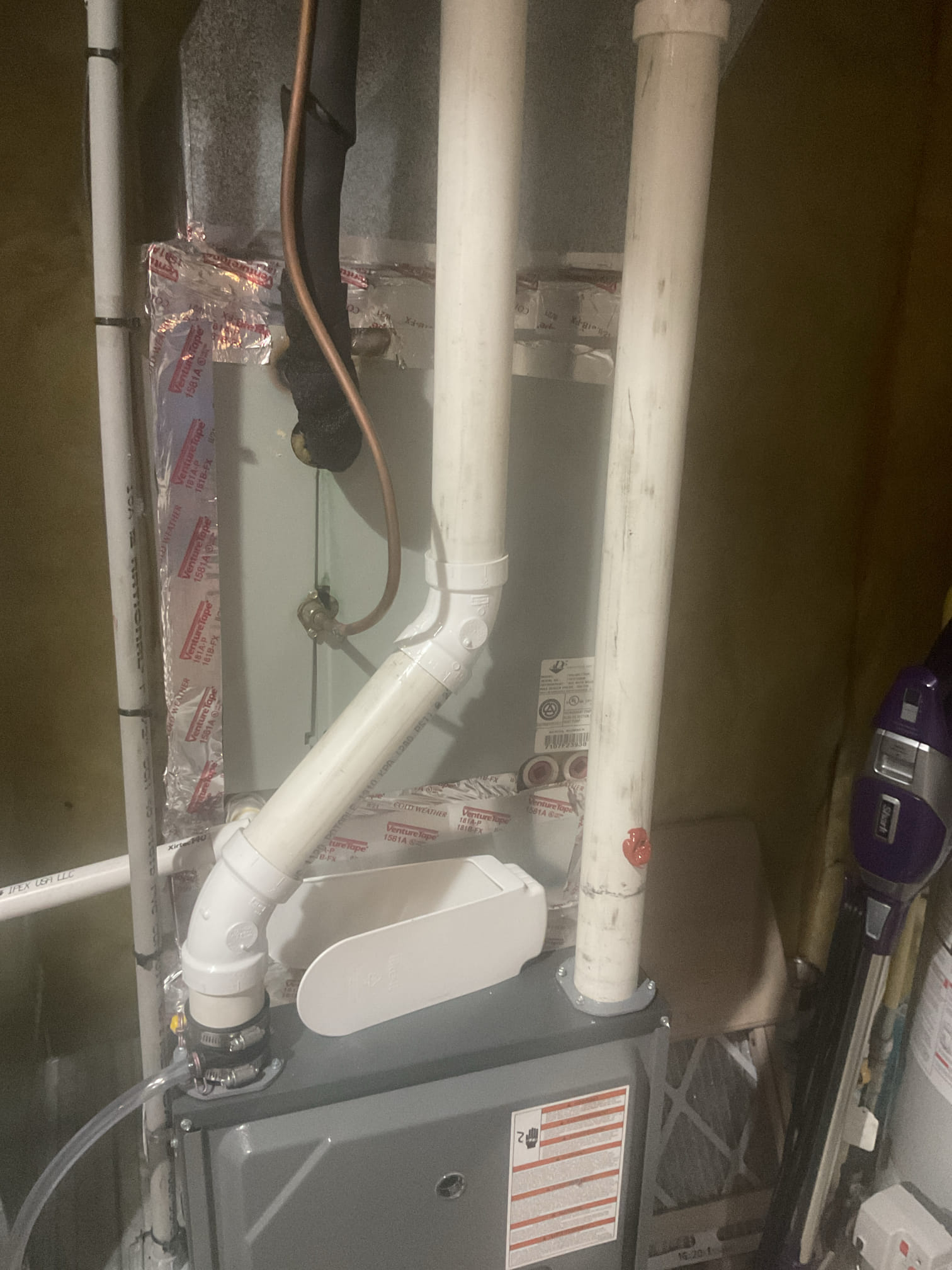Performed precision a/c tune up on 17 year old trane a/c system. Replaced 16x20x1 air filter. Checked temperature split. Found no water or surge protection on system, provided estimates. Checked r-22 pressures, system is slightly low , would recommend get a quote from our office for replacement of the a/c. Also found burnt and pitted contacter. , provided estimate to replace contacter. Tested outdoor capacitor. A/c is working at time of service. 

