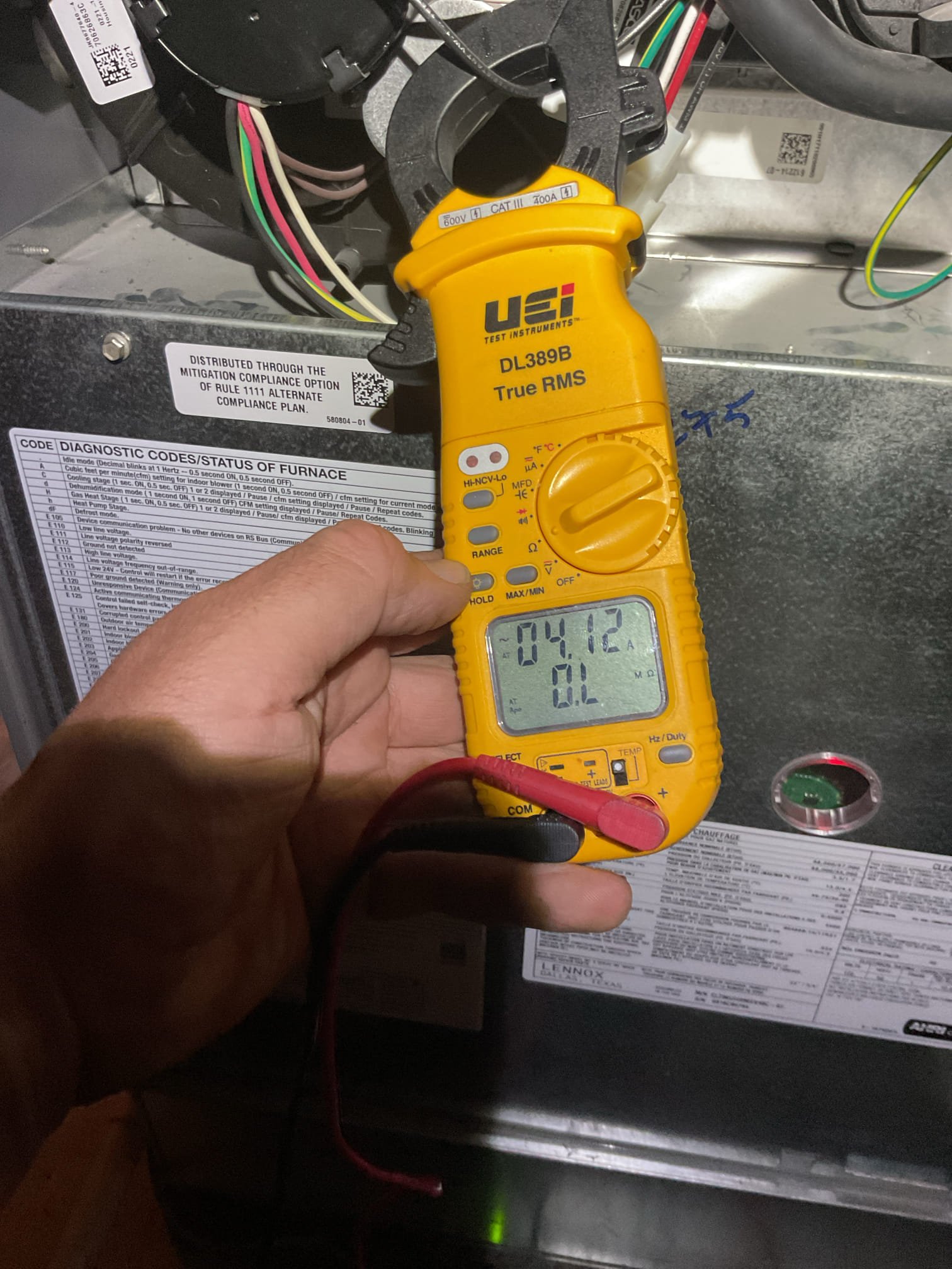 Completed heat tune up for natural gas furnace.
Homeowner will replace 16x25x5 filter
Inspected heat exchanger, burners, flue pipe, inducer assembly and hoses
Inspected hot surface ignitor and verified resistance with meter
Cleaned flame sensor and verified flame rectification circuit
Measured temperature rise and static pressure
Checked wiring, controls, electric motors and components; there is surge protection on furnace blower motor.
Checked mainifold gas pressures in hi and lo fire
Inspected drains. Cleared EZ trap. System has water safeties/protection.
Offered humidifier service. Homeowner agreed. Replaced water panel, cleared drain, cleaned housing, tested humidifier.
Combustion, draft and smoke tests: Pass
Gas furnace is operating well at this time.
Homeowner paid for invoice today.
Completed heat tune up for natural gas furnace.
Homeowner will replace 16x25x5 filter
Inspected heat exchanger, burners, flue pipe, inducer assembly and hoses
Inspected hot surface ignitor and verified resistance with meter
Cleaned flame sensor and verified flame rectification circuit
Measured temperature rise and static pressure
Checked wiring, controls, electric motors and components; there is surge protection on furnace blower motor.
Checked mainifold gas pressures in hi and lo fire
Inspected drains. Cleared EZ trap. System has water safeties/protection.
Offered humidifier service. Homeowner agreed. Replaced water panel, cleared drain, cleaned housing, tested humidifier.
Combustion, draft and smoke tests: Pass
Gas furnace is operating well at this time.
Homeowner paid for invoice today.