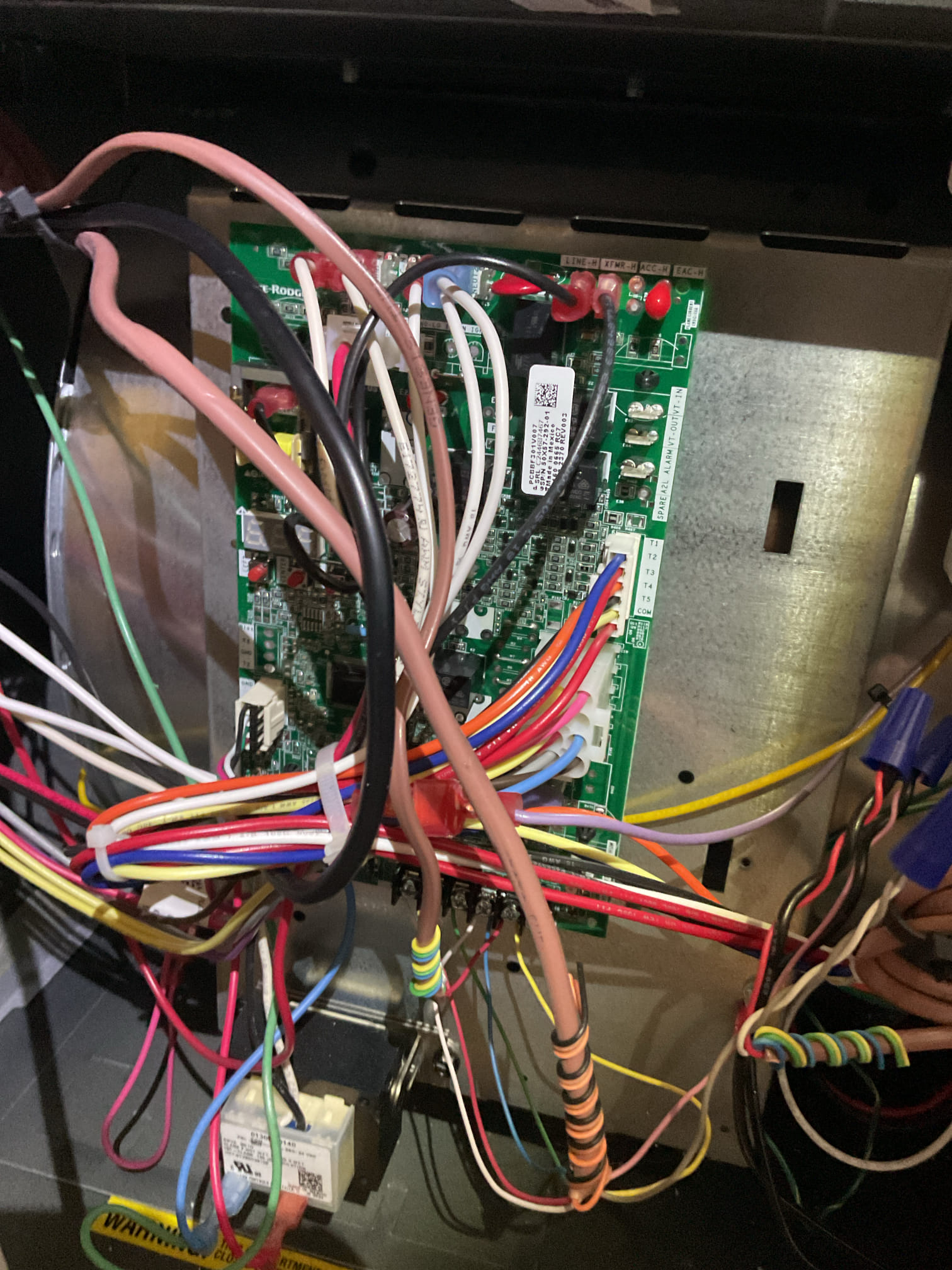 arrived to the customers home to service their 6 month old gas furnace system. 
I started with checking the air filter and found good .  I checked all my electrical connections and voltages. I inspected and tested the  burners , flame sensor and the igniter. I water tested all tubing and hoses. I inspected the exhaust and fresh air pipe for restrictions and bellies. I inspected the inducer and the blower motor operation. I checked and tested for combustion and took temp rise splits at the return and the supply. Everything is running fine at this time of service. 