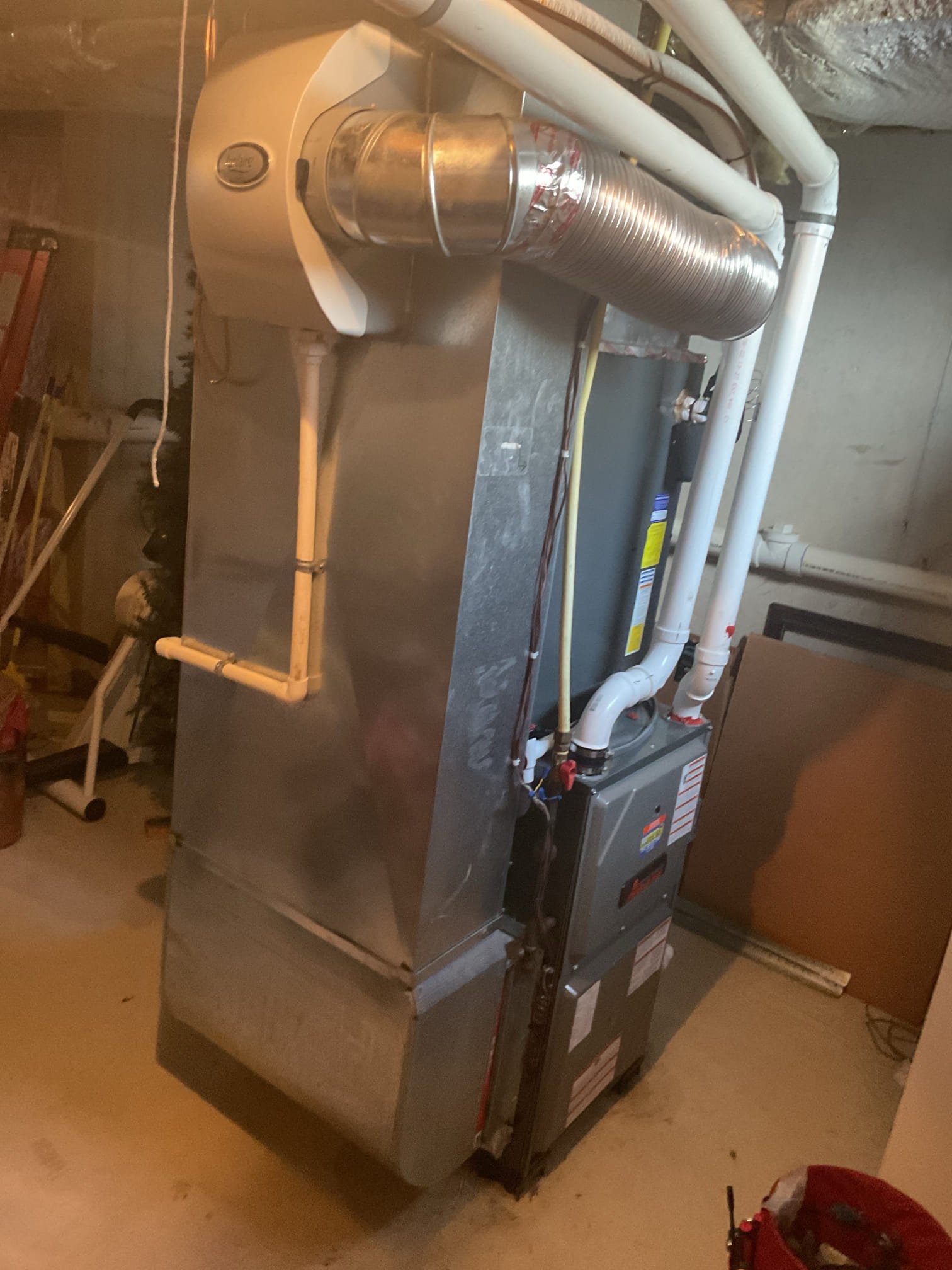 9-22-25 Luis customer called in for cooling nothing is running two stage Amana communication system, it shows L6 open run circuit check all safeties pump water sensor and safety drain trap. Found outdoor start capacitor out of range. Provided estimate to replace capacitor and customer approved repairs. After replacement of run capacitor test system operation ok. Check refrigerant levels within range. Cycle ac unit ok. 
Replacement of capacitor under parts only warranty. I gave member price for the repairs. I also rinse outdoor coil no charge. 