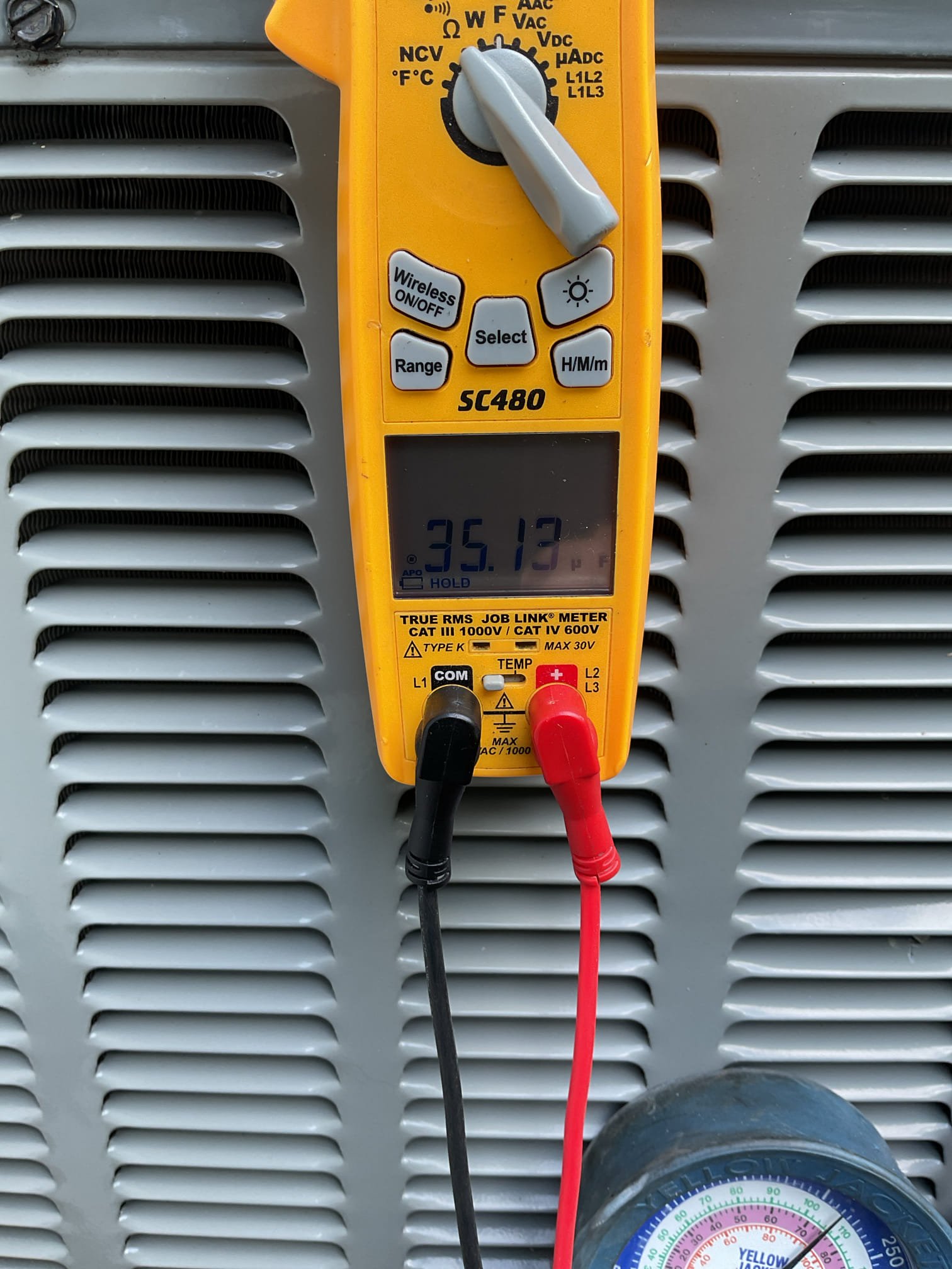 Arrived for no cooling. No issues from previous coil install. I had a failed hard start. I quoted the customer for a labor warranty and diagnostic. Unit is back up and running and pressures look good. Paid by cc