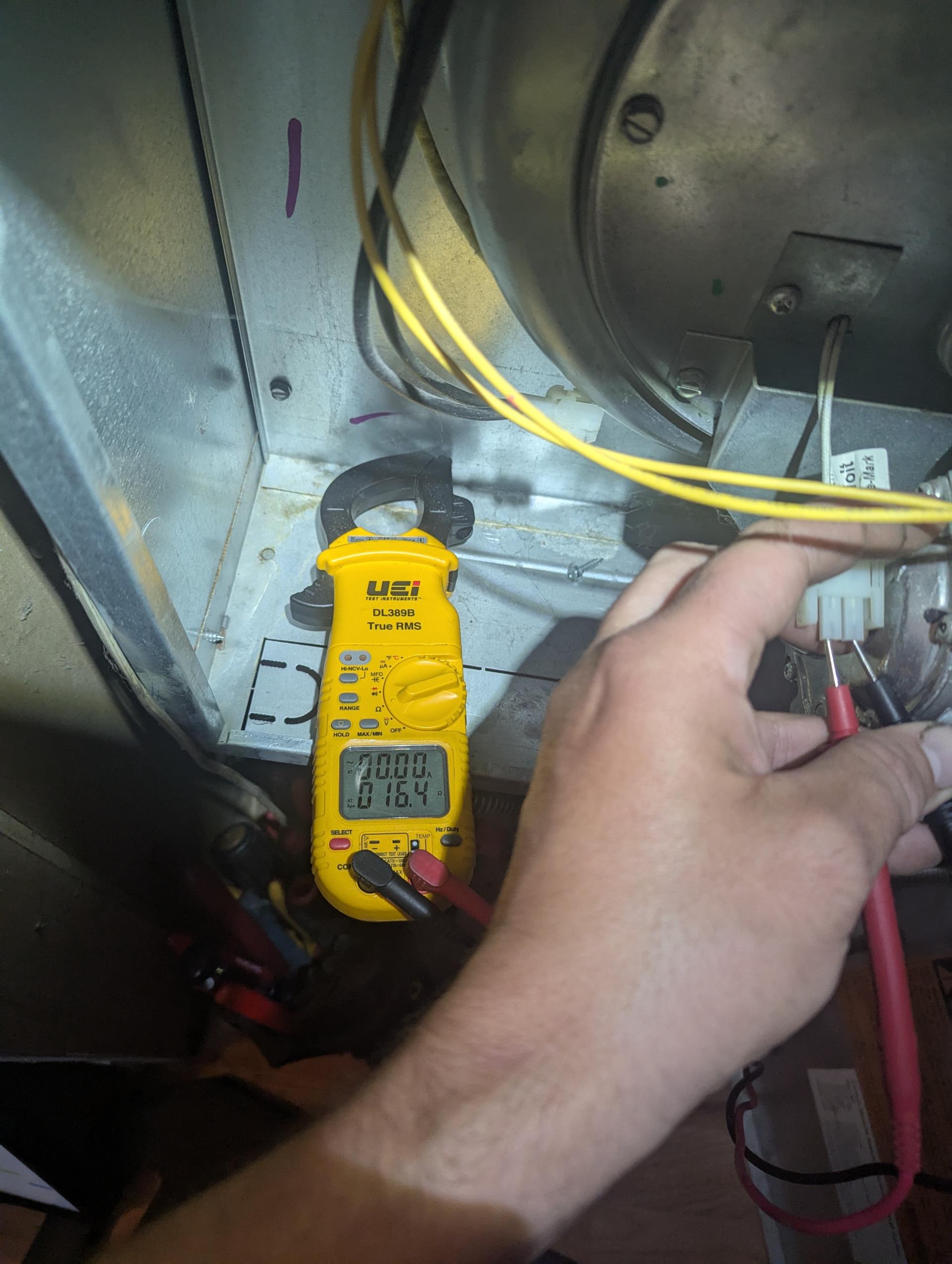 
Completed heat tune up for propane furnace.

Furnace is from 2011, outdoor unit is from 1997

Washable Filter ok 
Inspected heat exchanger, burners, flue pipe, inducer assembly and hoses
Inspected hot surface ignitor and verified resistance with meter
verified flame rectification circuit
Measured temperature rise 
Checked wiring, controls, electric motors and components; there are no surge protectors; left estimate for a surge protector for each of the 2 main circuits of system
Checked manifold gas pressure.
There was a propane leak in furnace gas line. Homeowner agreed to repair today. Complete and tested today. Leo was in a cracked clos nipple in the gas valve itself. 
Inspected drain and pump. 

Combustion, draft and smoke tests: Pass

Gas furnace is operating well at this time. 
