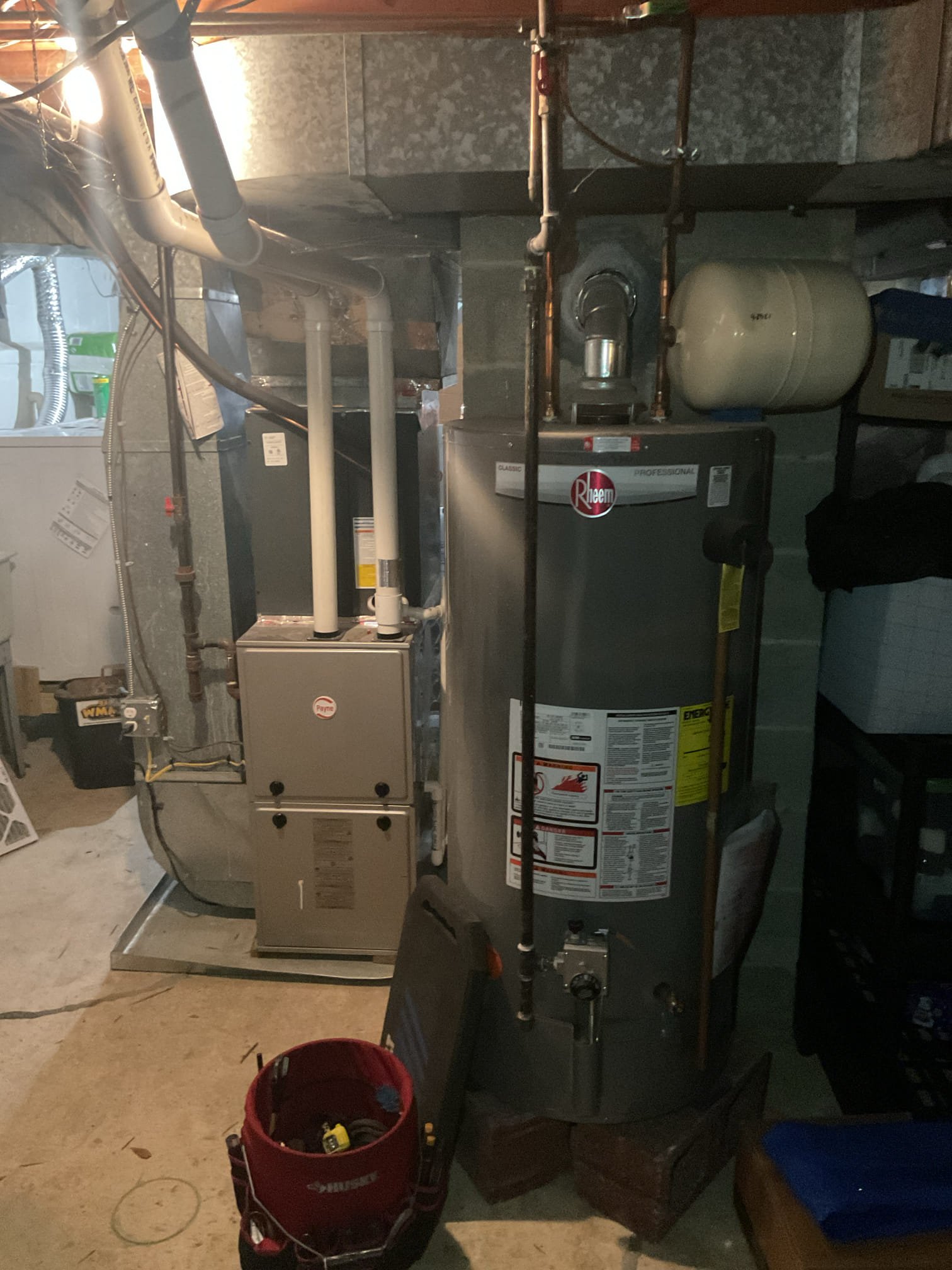 9-30-25 Luis customer called in for no cooling indoor fan runs but no outdoor. After troubleshooting unit found outdoor capacitor reading 0 mfd rated 45/5 provided estimate for repairs. 
Customer decided to wait in ac repairs for now 

During today’s visit I also performed tune up in gas heater

I also performed happy as heat tune up in carrier 80 Btu 90% furnace, check electrical components, low high voltage’s replaced standard air filter 16x20x1, clean all ignition components, clean sensor and burners check gas pressure and perform combustion test ok check temperature across heat, exchanger supply and return air temperature within range i noticed inducer combustion blower makes loud noise coming from bearings, informed  this to customer. Cycle heater ok. Provided estimate to replace inducer assembly. Other ignition parts are 8 years old. Showing minor wear during today’s visit. 