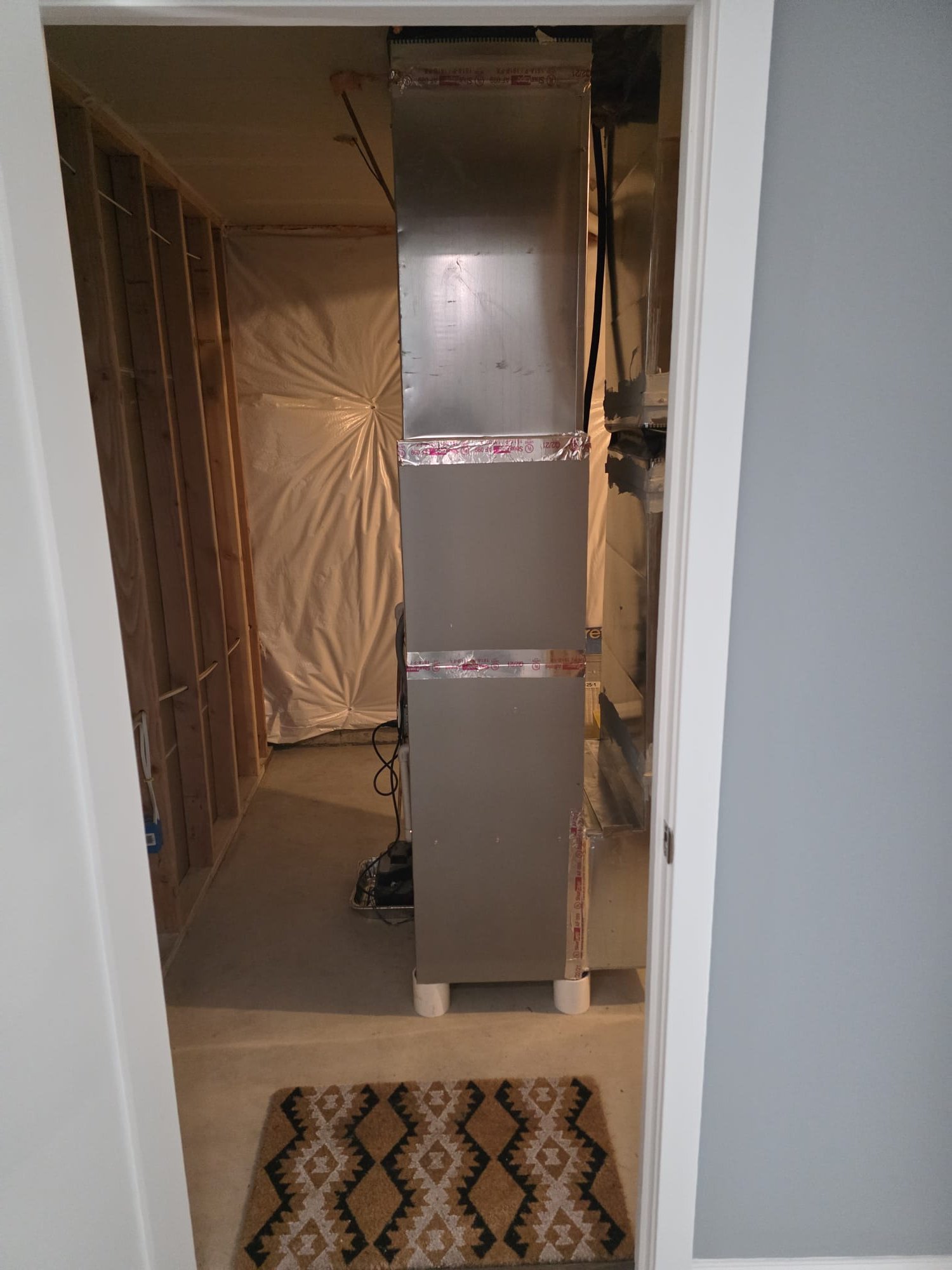 Reviewed home and determined best solutions to heat and cool. The main basement area period ductless options will be presented along with a ducted option after low calculations are performed.
