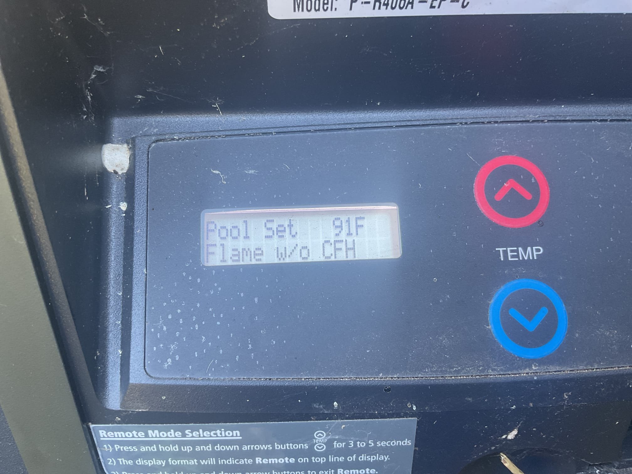 Fully assessed pool heater locked out on code “ flame without call for heat” found flame lite at pilot with no power going to gas valve. Removed power wires from gas valve and still pilot stayed lite. My suspicion was failed gas valve. Called raypak tech support and found this is the failure part # 004306f. Shut off at top of valve recommend installing a 3/4” gas shut off valve when replacing gas valve there is no true shut off valve took photos. Shut off power to pool heater and turned off knob on gas valve to shut off flame. Need propane kit also for new gas valve. Our office to call a give repair estimate. 