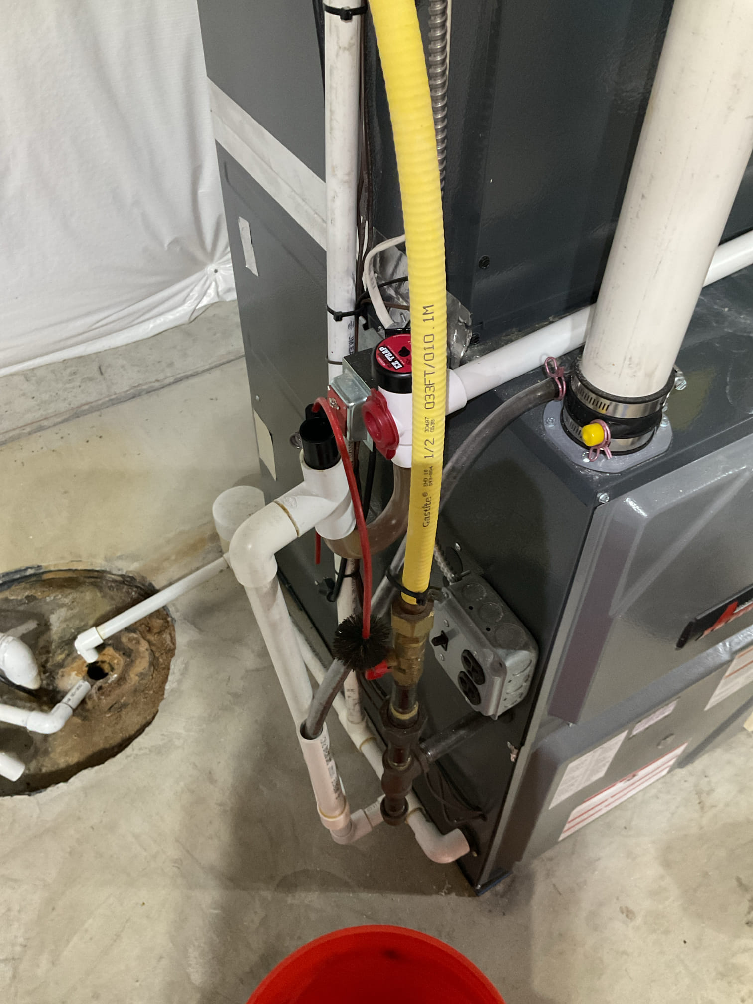 10/06/25 Dan 

I arrived to the customers home to service their 4 yr old gas furnace system. 
I started with checking the air filter and found good ,  the filter size is 401 AA. I also serviced the humidifier and tested. I set the humidistat at 35%. I checked all my electrical connections and voltages. I inspected and tested the  burners , flame sensor and the igniter. I water tested all tubing and hoses. I inspected the exhaust and fresh air pipe for restrictions and bellies. I inspected the inducer and the blower motor operation. I checked and tested for combustion and took temp rise splits at the return and the supply. Everything is running fine at this time of service. Collected for $189.00 renewal and collected for $59.00 humidifier service. 

I flushed and tested the tankless water heater. Collected $295.00 , Also recommended to the customer that his 5 burner tubes are starting to ware and need to be replaced with stainless steel . Cost is $670.86, they will review . 