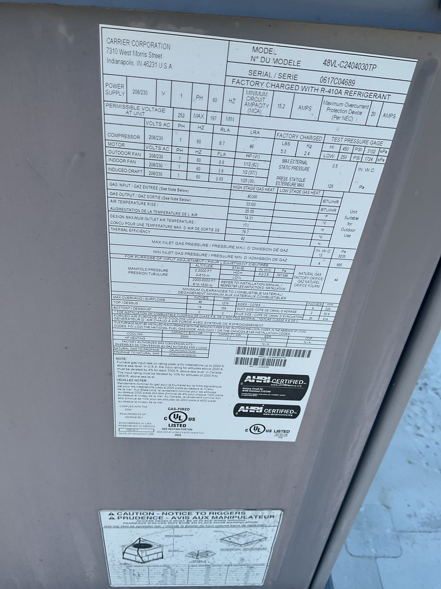 10-6-25 customer called in for no cooling in couple of the rooms. I talked to customer upon arrival. She pointed out the room that were not cooling. Every room she mentioned has its own thermostat (3 different units). All three unit are cooling upon arrival. I did not had time to look all al three units. I focused on unit #8 baby room first floor. Unit is cooling normal. I did not find any issues. Customer stated couple days ago was not cooling I check filters. Blower all electrical ok all filters ok. Supply air 46 return air 67 unit is cooling with no issues. For future appointment each thermostat is separate unit and needs it own ticket. Attention office. 