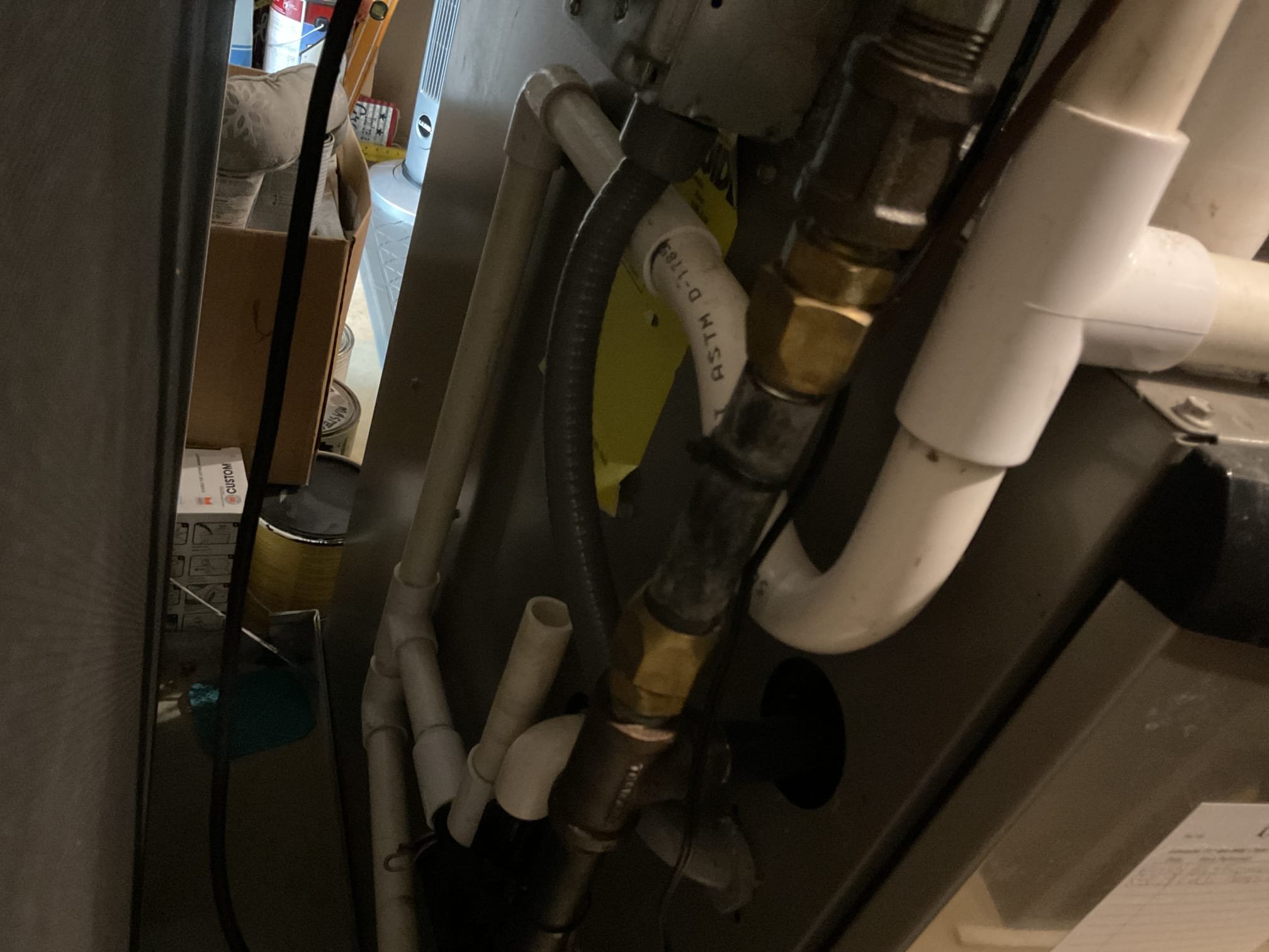 Luis 10-10-25 customer called in for no heat coming from the heater. Customer has propane gas heater 90% high efficiency system with a straight air conditioning 4 ton system found thermostat in the off position told customer to turn the thermostat to heat so I can check the operation. I noticed that the motor for inducer assembly would not run found water inside exhaust motor Removed inducer assembly and drain it, check drain system, and test operation. System came on. I perform a safety test combustion test. I see that the air cabinet does not have any filter. I would recommend installing a new filter. Customer will install filter. During visit, I also informed customer about surge protection and water, protect protection. Customer has air scrubber light is off. I also noticed air scrubber consuming 50% of the power from the heater. Separate Transformer should be used. I emailed estimates 