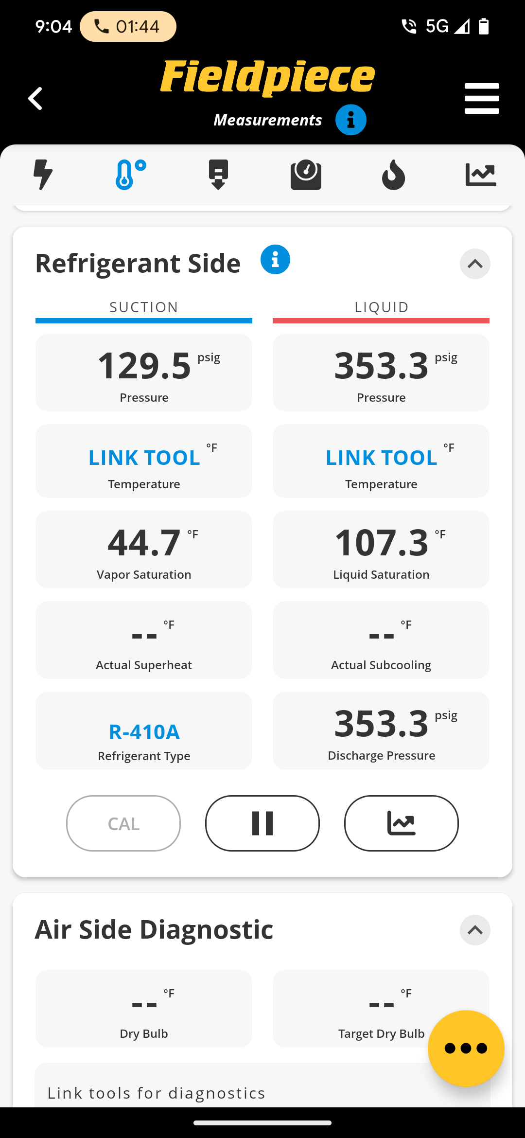 Completed AC tune up for 3 Ton Amana heat pump system

Replaced 20x20x1 filter
Indoor and outdoor coils in good condition 
Inspected wiring, controls, electric motors and components; 15KW electric heat kit amps 60A
Measured temperature split and static pressure 
Inspected drains; cleared trap, tested pump; added treatment tabs to drain pan. Russell said he has to snake the trap body from time to time because it gets clogged.
 I provided email estimate for EZ trap which has clean out and will allow for fully cleaning trap and ability to add treatment tabs to trap.
Also left estimate to install new regular 3/4” trap with clean out 
Checked integrity of compressor motor (mega ohm test)

Assessed refrigerant charge checked pressures in both cooling and heating. 

Heat pump system operating well at this time. 

Homeowner renewed plan membership today, 