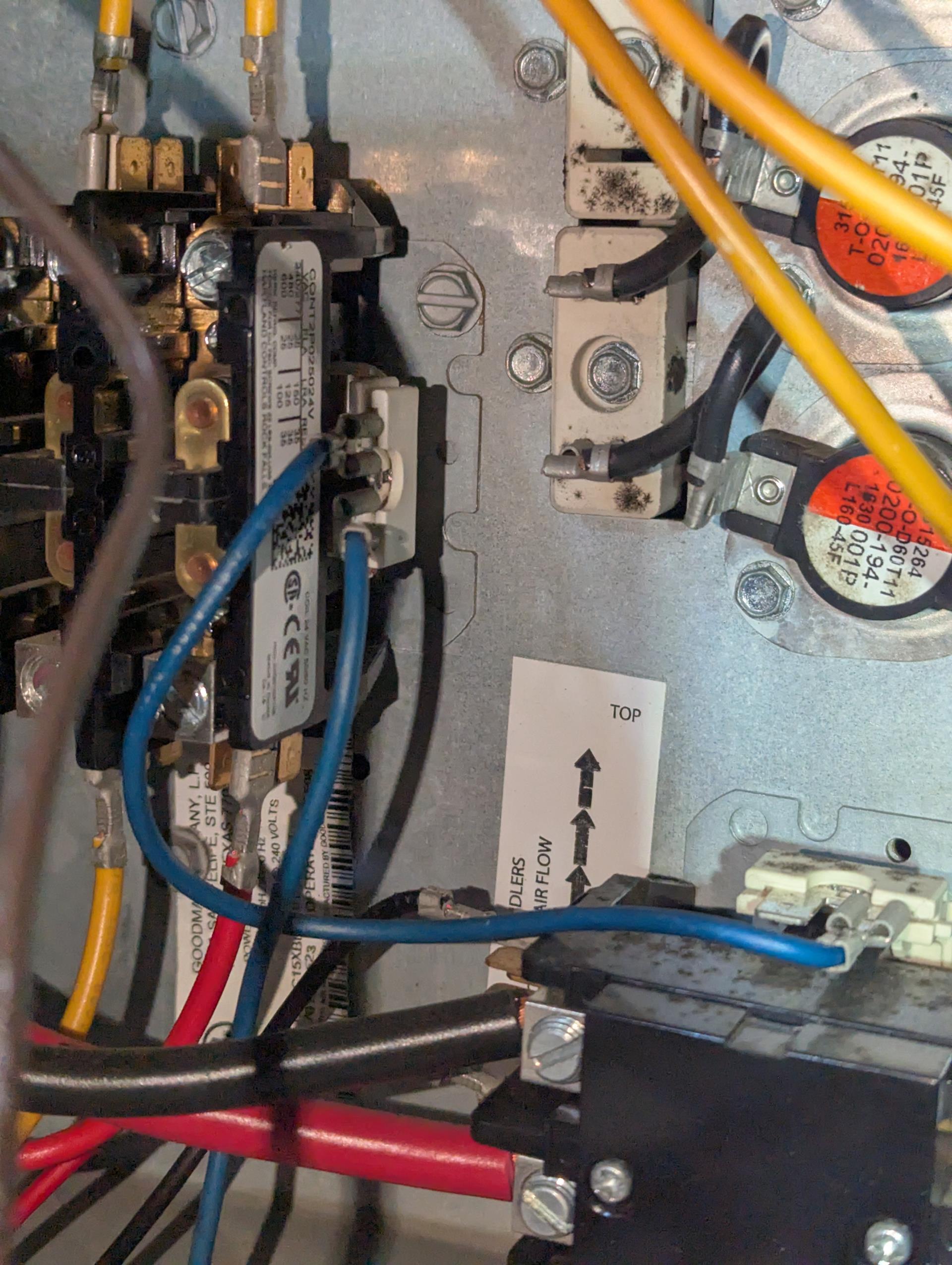 Completed AC tune up for 3 Ton Amana heat pump system

Replaced 20x20x1 filter
Indoor and outdoor coils in good condition 
Inspected wiring, controls, electric motors and components; 15KW electric heat kit amps 60A
Measured temperature split and static pressure 
Inspected drains; cleared trap, tested pump; added treatment tabs to drain pan. Russell said he has to snake the trap body from time to time because it gets clogged.
 I provided email estimate for EZ trap which has clean out and will allow for fully cleaning trap and ability to add treatment tabs to trap.
Also left estimate to install new regular 3/4” trap with clean out 
Checked integrity of compressor motor (mega ohm test)

Assessed refrigerant charge checked pressures in both cooling and heating. 

Heat pump system operating well at this time. 

Homeowner renewed plan membership today, 