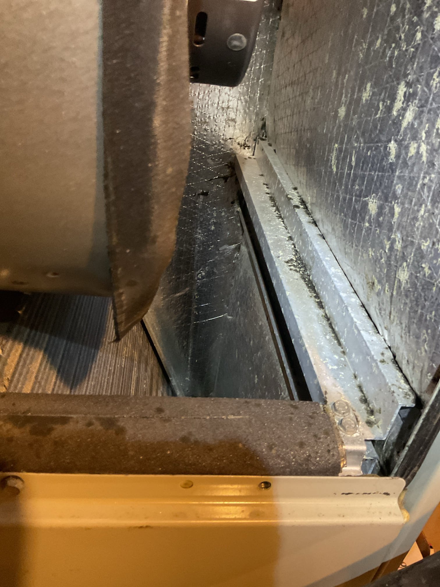 Luis 10-13-25 performed heat pump tune up on 2.5 ton American standard heat pump from 2011 (14 year old) found thermostat in the off position. Test system operation from nest test option. 10 kw back up heat ok (contactor is in bad shape major wear) inspect blower and coils. The entire interior of air handler is in bad shape lot of biological growth on wheel/motor and cabinet, coils has some sing pa of refrigeration oil. Inspect air filter. Customer has humidifier (did not service humidifier she will take care of humidifier), check airflow I noticed unit does not have any water protection or surge protection. Went outside and check outdoor heat pump inspect all components, all components are original to unit some of them are reading below standards (capacitor 39.5 rated 45/5) check refrigerant levels and found to be lower than normal according to manufacturer. Cycle heater pump ok. At the time unit is providing heat to house. Would recommend looking into maybe replacing system. I did pr Luis 10-13-25 performed heat pump tune up on 2.5 ton American standard heat pump from 2011 (14 year old) found thermostat in the off position. Test system operation from nest test option. 10 kw back up heat ok (contactor is in bad shape major wear) inspect blower and coils. The entire interior of air handler is in bad shape lot of biological growth on wheel/motor and cabinet, coils has some sing pa of refrigeration oil. Inspect air filter. Customer has humidifier (did not service humidifier she will take care of humidifier), check airflow I noticed unit does not have any water protection or surge protection. Went outside and check outdoor heat pump inspect all components, all components are original to unit some of them are reading below standards (capacitor 39.5 rated 45/5) check refrigerant levels and found to be lower than normal according to manufacturer. Cycle heater pump ok. At the time unit is providing heat to house. Would recommend looking into maybe replacing system. I did pr