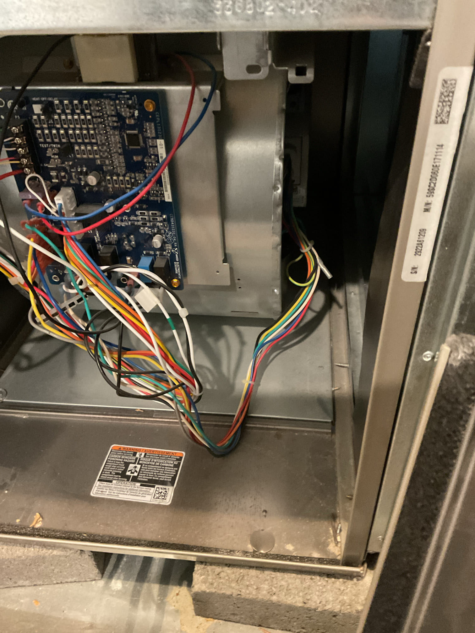 10/14/25 Dan
I arrived to the customers home to service their 3 yr old gas furnace system.
I started with checking the air filter and replaced , the filter size is 16x25x1. I checked all my electrical connections and voltages. I inspected and tested the burners , flame sensor and the igniter. I water tested all tubing and hoses. I inspected the exhaust and fresh air pipe for restrictions and bellies. I inspected the inducer and the blower motor operation. I checked and tested for combustion and took temp rise splits at the return and the supply. Everything is running fine at this time of service.
Left 2 estimates for the customer for adding a wet switch water safety to the system and recommended in adding a apco x ultra for clean air purification. She will review the recommendations. 10/14/25 Dan
I arrived to the customers home to service their 3 yr old gas furnace system.
I started with checking the air filter and replaced , the filter size is 16x25x1. I checked all my electrical connections and voltages. I inspected and tested the burners , flame sensor and the igniter. I water tested all tubing and hoses. I inspected the exhaust and fresh air pipe for restrictions and bellies. I inspected the inducer and the blower motor operation. I checked and tested for combustion and took temp rise splits at the return and the supply. Everything is running fine at this time of service.
Left 2 estimates for the customer for adding a wet switch water safety to the system and recommended in adding a apco x ultra for clean air purification. She will review the recommendations.