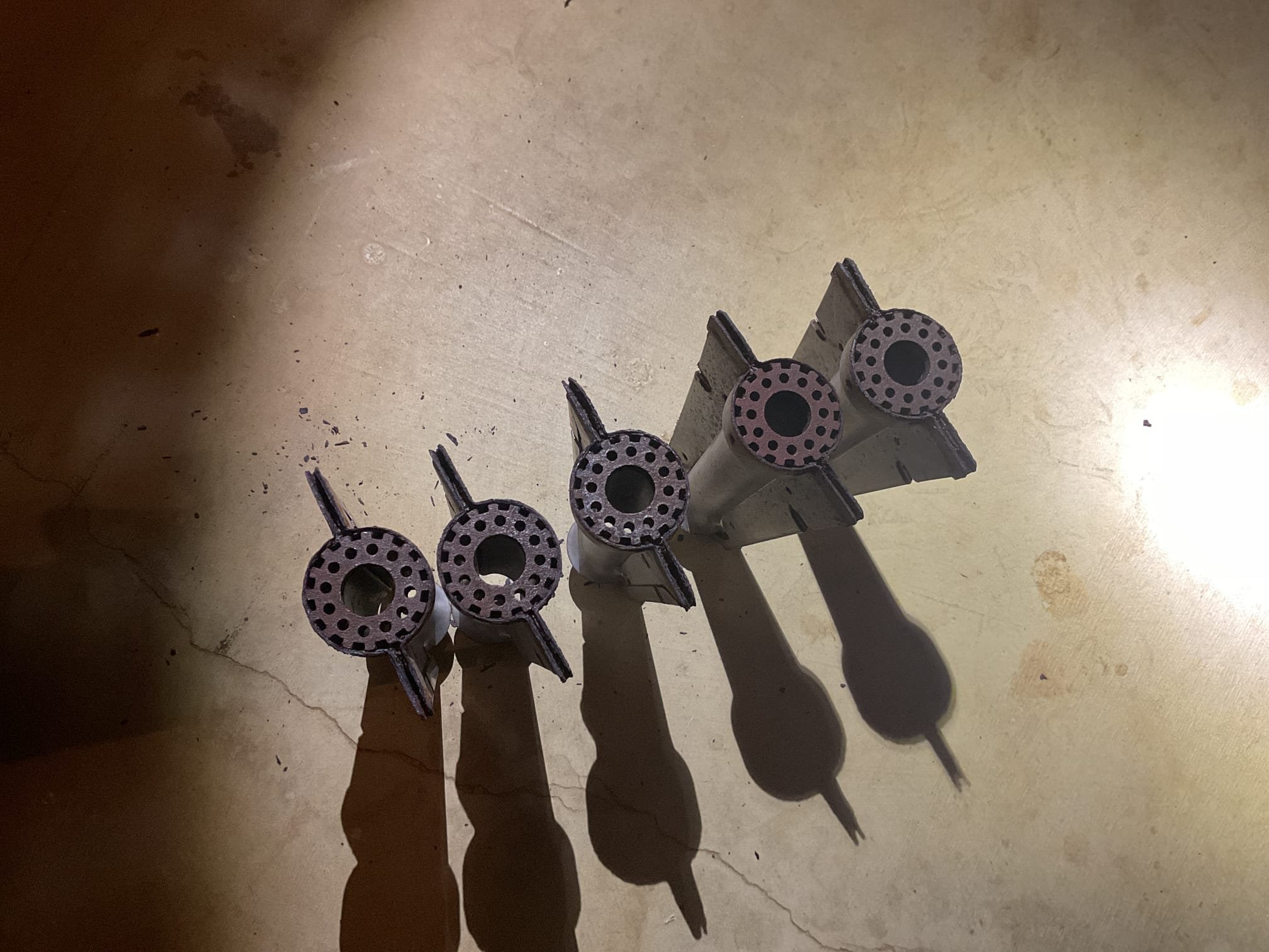 Found no surge protection on blower motor. Installed Ecm surge protector. Also performed precision heat tune up on 2019 Daikin propane gas furnace. Replaced 20x25x5 filter ( provided by homeowner). Checked all electrical connections and components. Checked temperature rise. Cleaned flame sensor. Checked resistance of hsi. Found original burners very rusted and corroded, recommend upgrading to stainless steel burners, provided estimate. Gas furnace is working properly at time of service. 