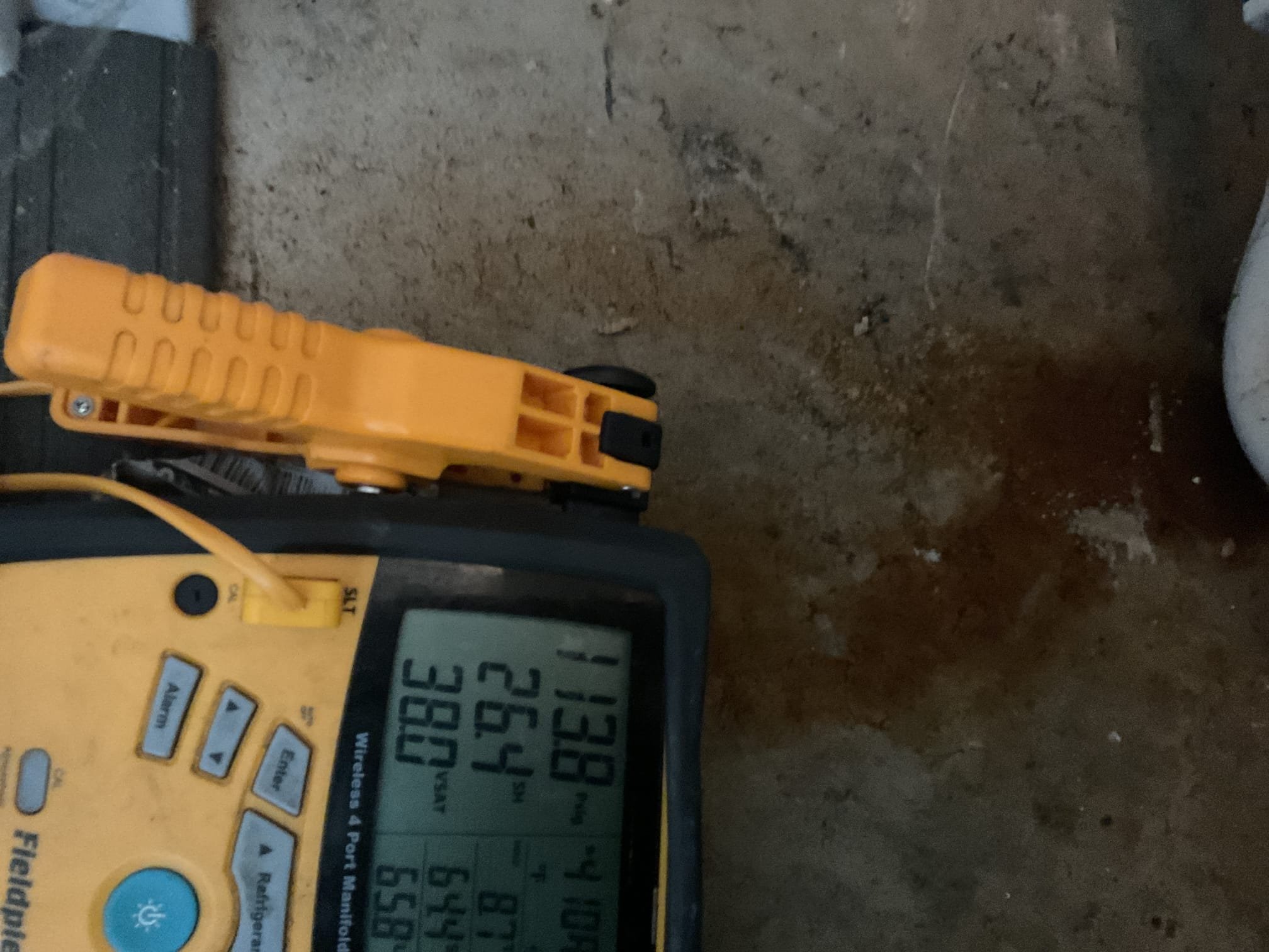 Fully assessed no cooling situation. Checked 410a refrigerant pressure it was 110 on the suction side . They had just charged up the system on the weekend and pressure is the same. Performed electronic leak search over package unit. Found both evaporator coil and condenser coil are leaking. Wayne would like it priced up to replace both evaporator and condenser or replace entire package unit. Our office to follow up.  Fully assessed no cooling situation. Checked 410a refrigerant pressure it was 110 on the suction side . They had just charged up the system on the weekend and pressure is the same. Performed electronic leak search over package unit. Found both evaporator coil and condenser coil are leaking. Wayne would like it priced up to replace both evaporator and condenser or replace entire package unit. Our office to follow up.