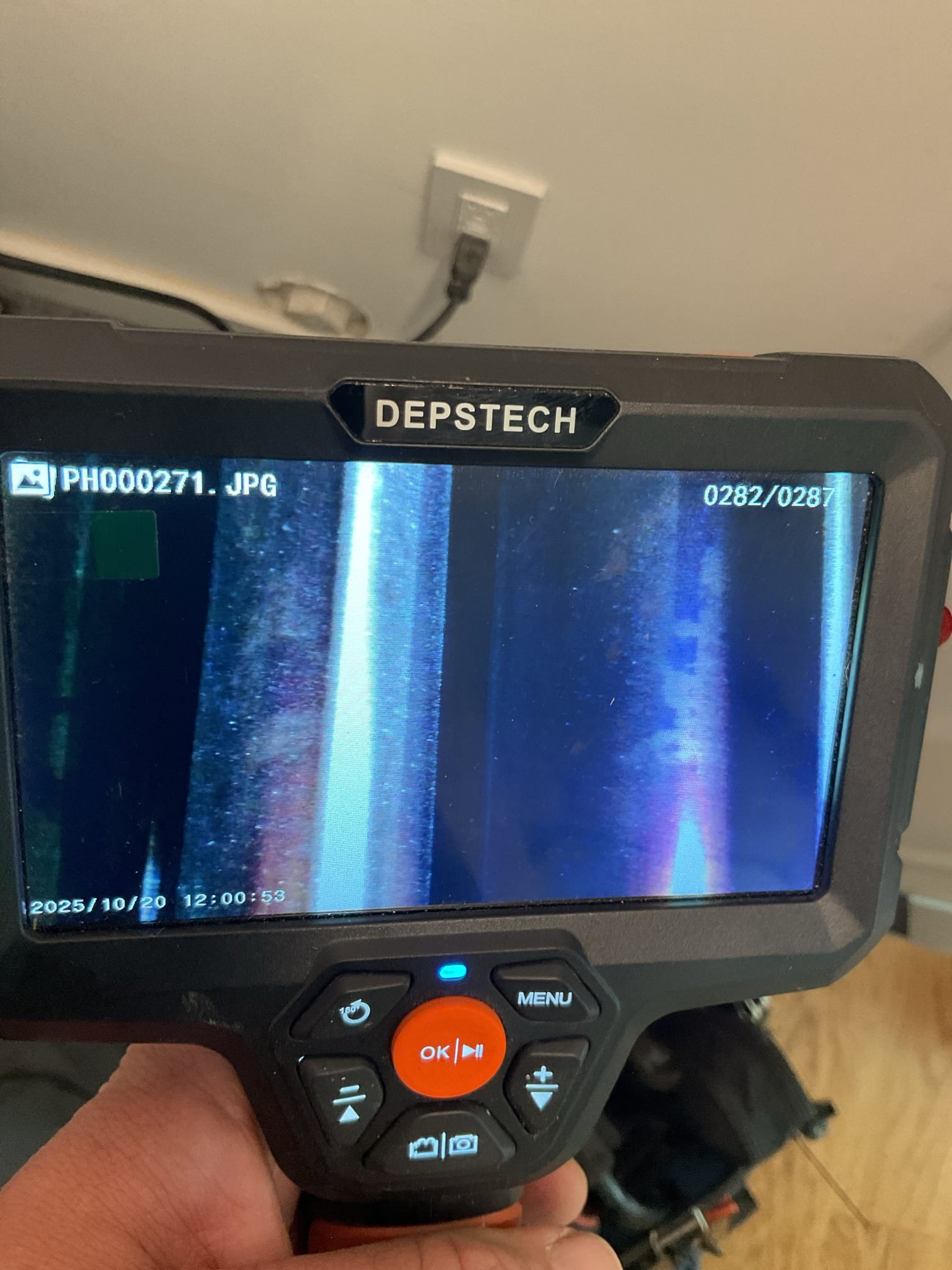 
Completed (2) heat tune ups for natural gas furnaces. 
Both furnaces installed in early 2023 when current homeowners moved in.

Both 16x25x1 filters ok

For each system: 
Inspected heat exchanger, burners, flue pipe, inducer assembly and hoses
Inspected hot surface ignitor and verified resistance with meter
Cleaned flame sensor and verified flame rectification circuit
Measured temperature rise and static pressure
Checked wiring, controls, electric motors and components; there are no surge protectors; left estimate for a surge protector for each of the 2 indoor blower motors
Checked manifold gas pressure
Inspected drain and pump. There are no water safeties on either system. Provided estimates for EZ trap for each system and wet switch for each system. 

He said he was getting crime from supply ducts in the house only during heating operation and thought the heat exchanger was the cause. I told him that it is very unlikely and inspected both heat changer with inspection camera as well 