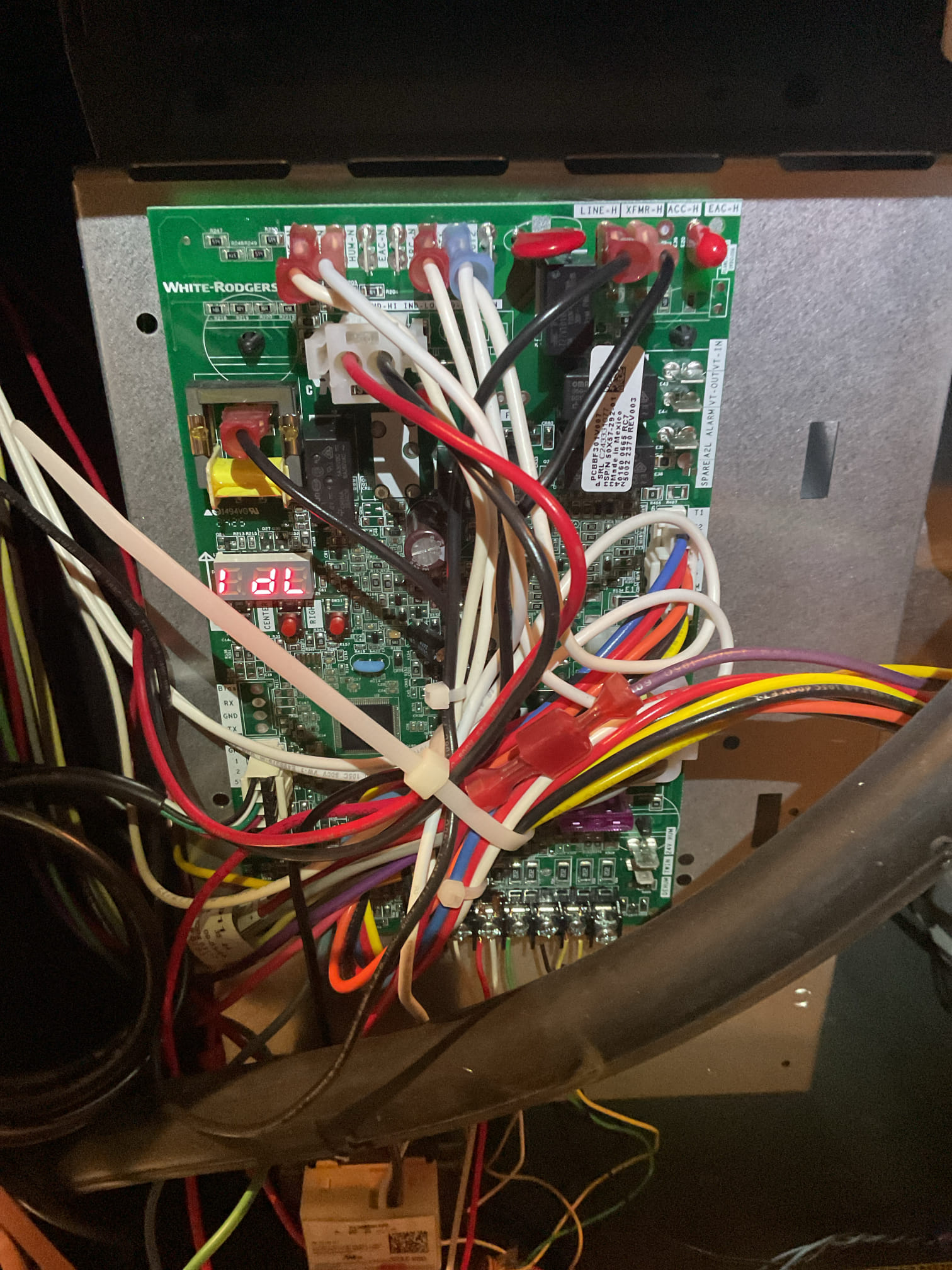 10/20/25 Dan 

I arrived to the customers home to service their 8 month old gas furnace system. 
I started with checking the air filter and replaced , the filter size is 16x25x1. I checked all my electrical connections and voltages. I inspected and tested the  burners , flame sensor and the igniter. I water tested all tubing and hoses. I inspected the exhaust and fresh air pipe for restrictions and bellies. I inspected the inducer and the blower motor operation. I checked and tested for combustion and took temp rise splits at the return and the supply. Everything is running fine at this time of service. 

I gave the customer two estimates for a water heater replacement. Left an estimate for an air purification system apco x . The customers will review their estimates.