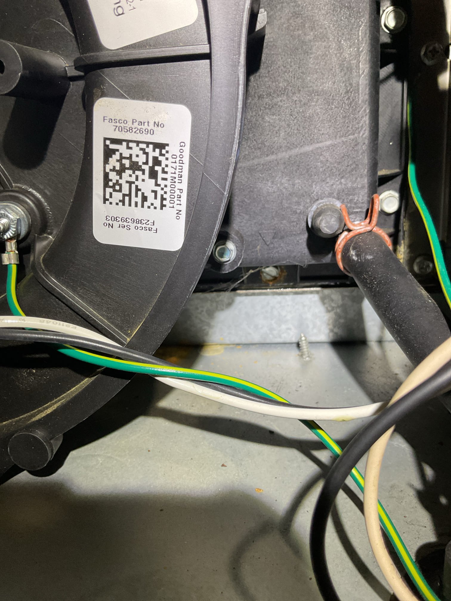 Luis 10-21-25 performed gas heat tune up on Goodman gas furnace natural gas. Test system operation ok performed  combustion test ok check low and high voltage connections and components. Check all major components air delivery system, ignition system and combustion removal. As I was inspecting heater I noticed from of heat exchanger is leaking water. I also inspect inside of heat exchanger found holes in heat exchanger. I talked to customer about unit condition and provided estimate for repairs. I red tagged heater (unsafe to use under these conditions) I will also recommend getting an estimate to replace heater. Turned electrical off to heater. Home comfort consultant to come later on today between 3 and 4 