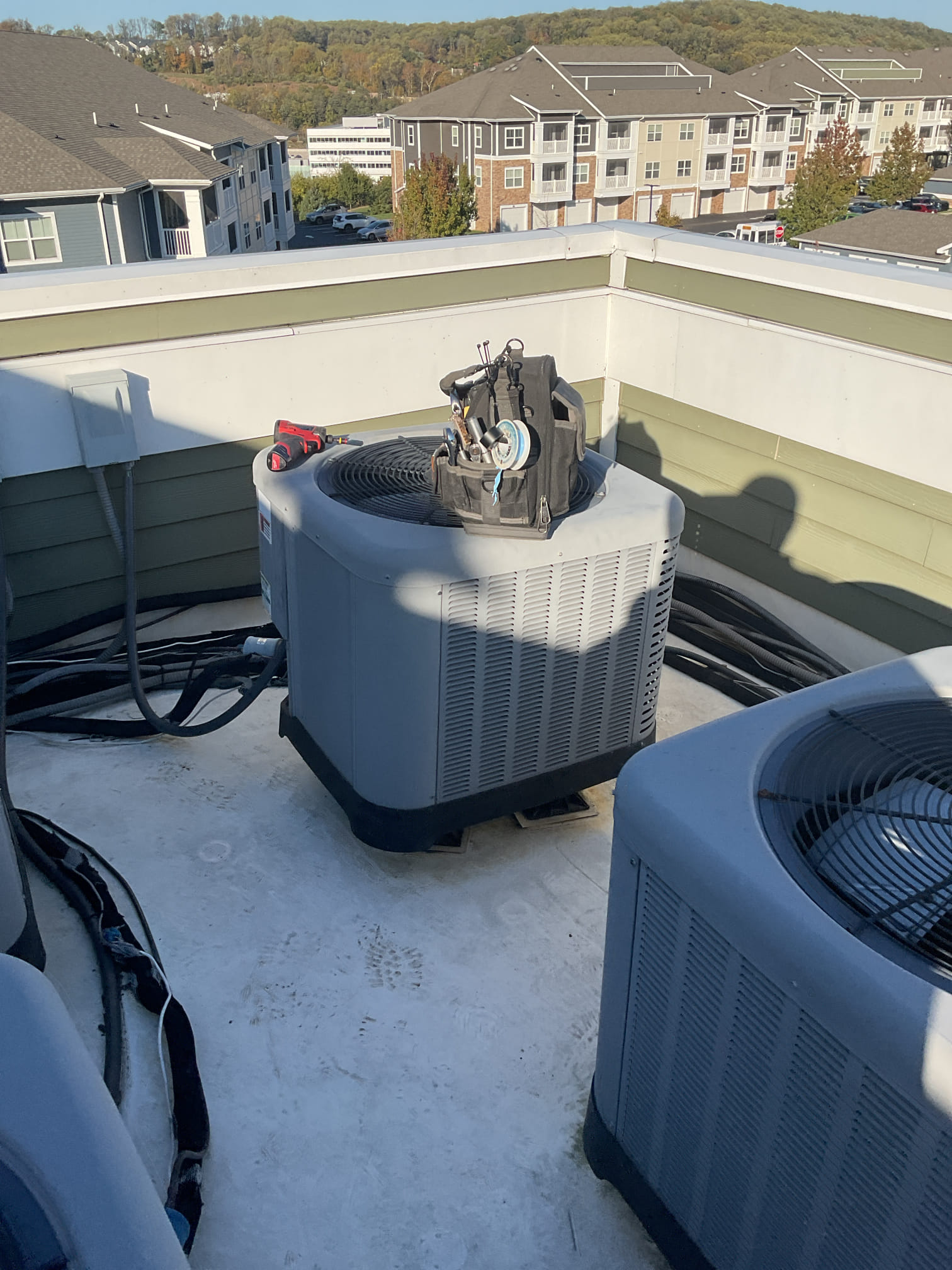 Fully assessed no heating situation. After talking to tennet found that maintenance had already fixed the issue with blowing the 3 amp fuse by replacing the contactor. Found orange wire in b terminal when it was supposed to be switched to black wire. Black wire was originally being used do to orange wire was broken. After switching back to black wire at the thermostat heat pump came on properly. Checked 410a refrigerant pressures they were 273/106. Also checked temperature rise was 23 degrees. Heat pump system is working properly at time of service.  Fully assessed no heating situation. After talking to tennet found that maintenance had already fixed the issue with blowing the 3 amp fuse by replacing the contactor. Found orange wire in b terminal when it was supposed to be switched to black wire. Black wire was originally being used do to orange wire was broken. After switching back to black wire at the thermostat heat pump came on properly. Checked 410a refrigerant pressures they were 273/106. Also checked temperature rise was 23 degrees. Heat pump system is working properly at time of service.