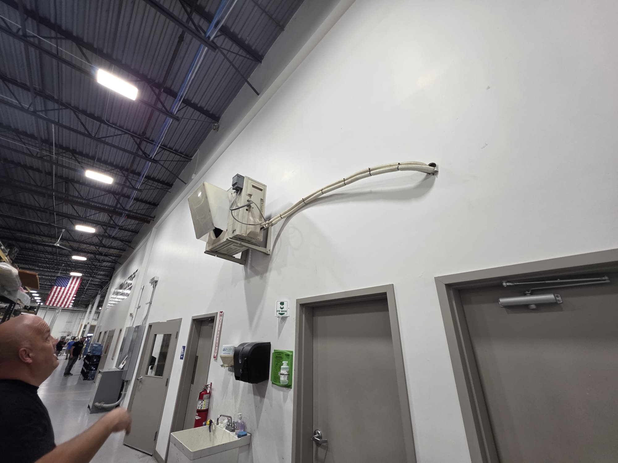 Reviewed equipment that is on site in server room to be replaced.  recorded information and will prepare a quote and send over by email.