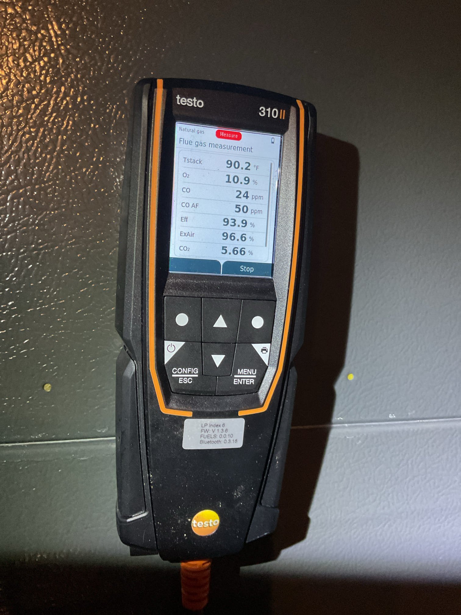 Luis 10-24-25 performed gas heat tune up on recently installed gas heater Goodman 2 stage 90% furnace. Check all electrical low and high connections ok test heater operation ok replace air filter. Check low and high stages of heat ok performed combustion test check airflow ok check static pressure ok as I was checking to stattix pressure on the system. I noticed the current air filters restricting a lot airflow Will recommend switching to a different type of filters. Gas heater is working within manufacture specifications. 