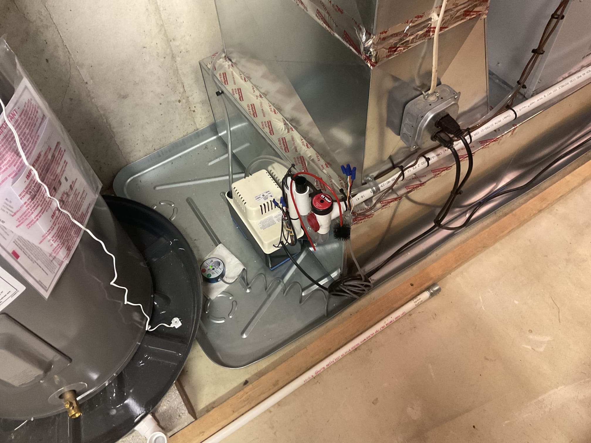 Performed precision heat pump tune up on Bosch inverter heat pump system. 18x20x1 air filter was just replaced. Checked all electrical connections and components. Checked temperature rise. Cleaned ez trap. Tested emergency heat. Found surge protection on disconnect for outdoor heat pump but not for indoor blower motor. Provided estimate to install x-13 surge protector. Checked all refrigerant pressures and temperature readings at outdoor control board. Heat pump is working properly at time of service.  Performed precision heat pump tune up on Bosch inverter heat pump system. 18x20x1 air filter was just replaced. Checked all electrical connections and components. Checked temperature rise. Cleaned ez trap. Tested emergency heat. Found surge protection on disconnect for outdoor heat pump but not for indoor blower motor. Provided estimate to install x-13 surge protector. Checked all refrigerant pressures and temperature readings at outdoor control board. Heat pump is working properly at time of service.