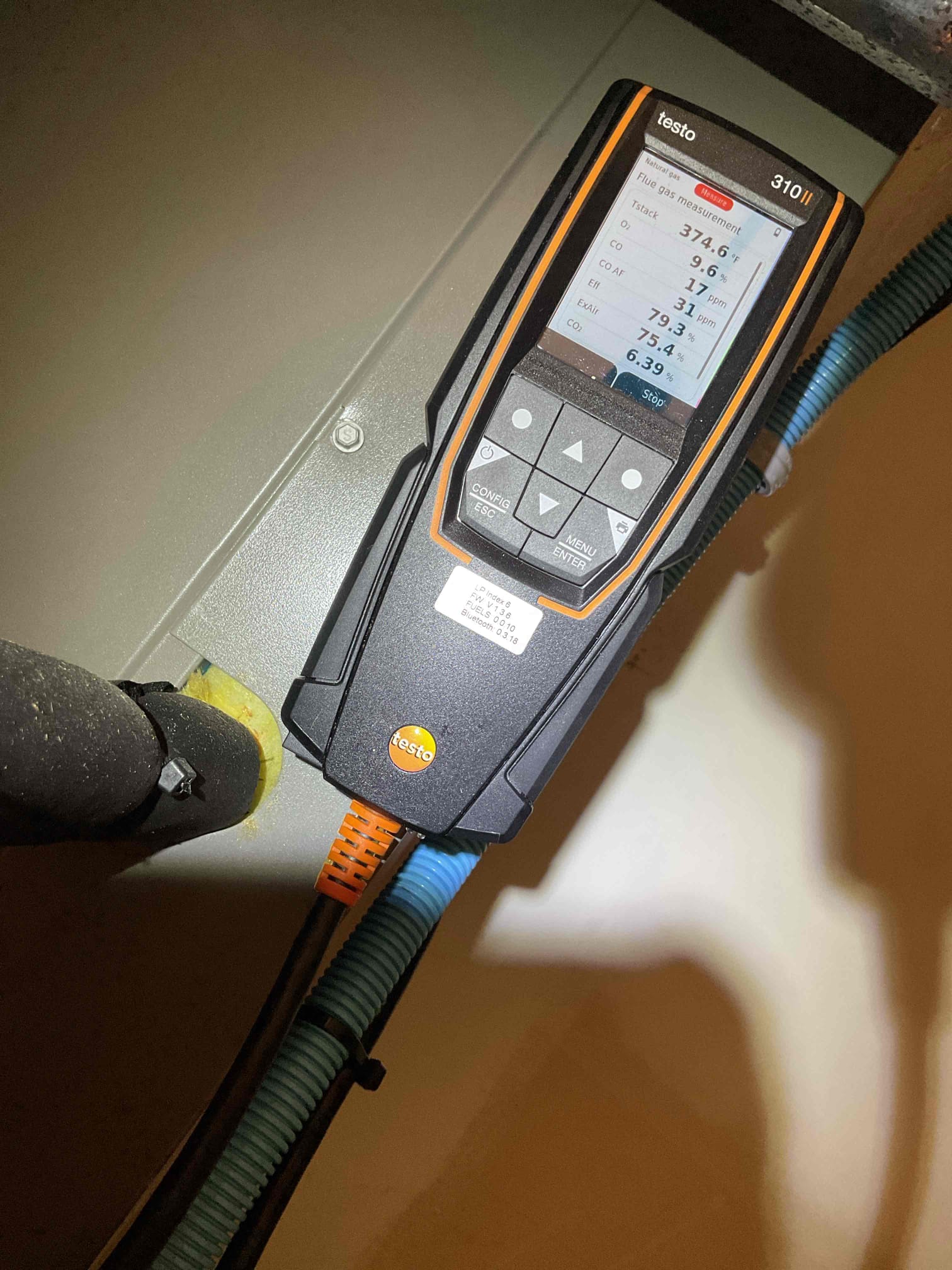 10-24-25 Luis. Perform gas, heat, tuneup inspection check all electrical connections and components low and high voltage check ignition system air delivery system, and combustion removal system. Perform combustion test  on heater ok.  replace air filter. Customer has a humidifier  that is not working properly. (Humidistat accuracy is off) Provided estimate to replace humidistat and also add water safety to the unit. There’s currently a flow switch provide estimate for more sensitive water protection. Heater passed inspection. 