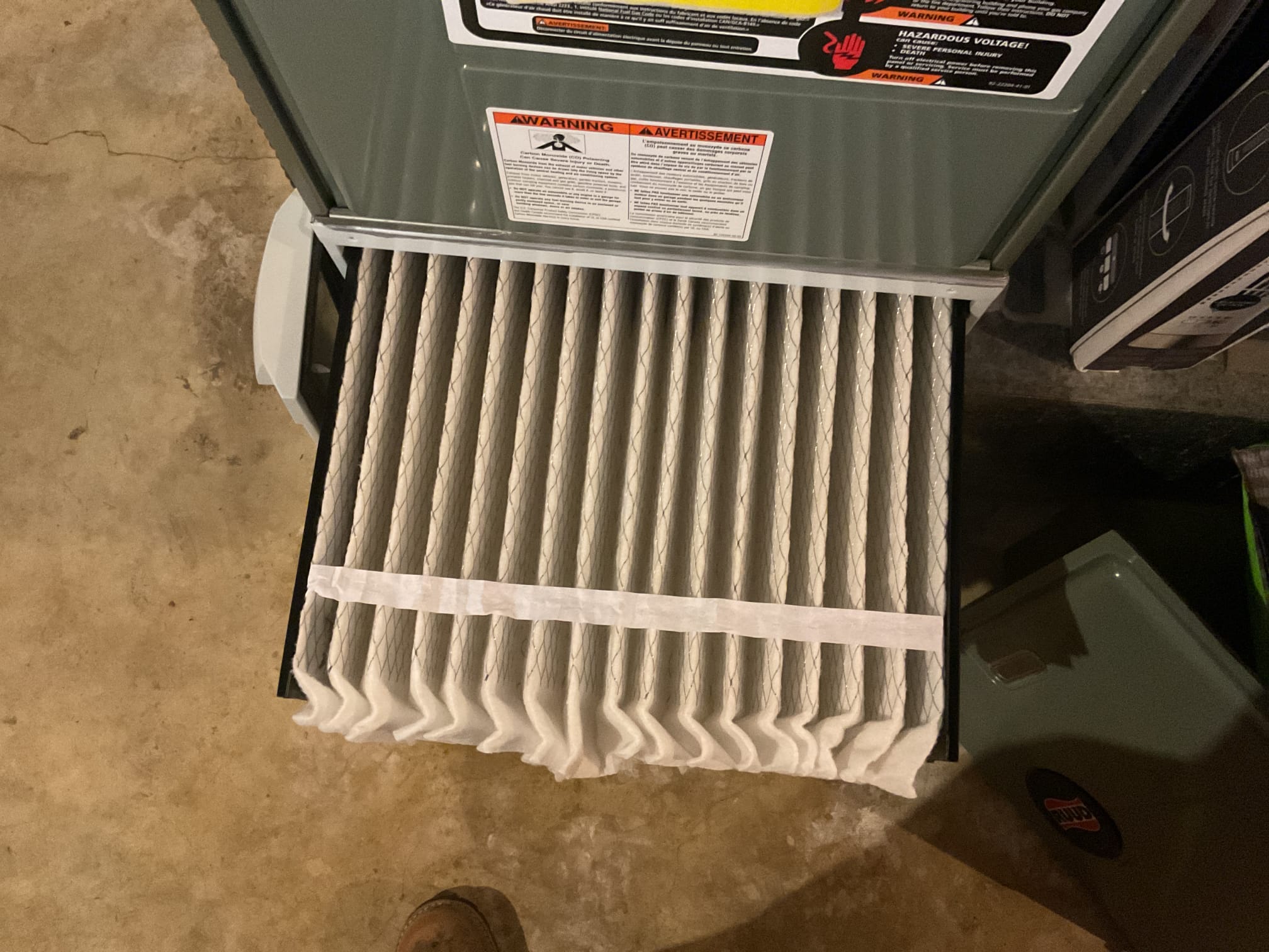 Performed precision heat tune up on 2010 Rheem gas furnace. Homeowner just replaced #10 humidifier pad and Aprilaire 413 air filter. Checked all electrical connections and components. Checked temperature rise. Performed combustion test. Found co getting a little high at 89 ppm. Checked gas pressure it was good. Inspected heat exchanger  with camera , did not see any cracks. Possibly secondary heat exchanger is getting blocked up. Would recommend thinking about replacing system. Gas furnace is working at time of service . He is going to have us re look a the furnace in the spring time to see how it’s running. 
