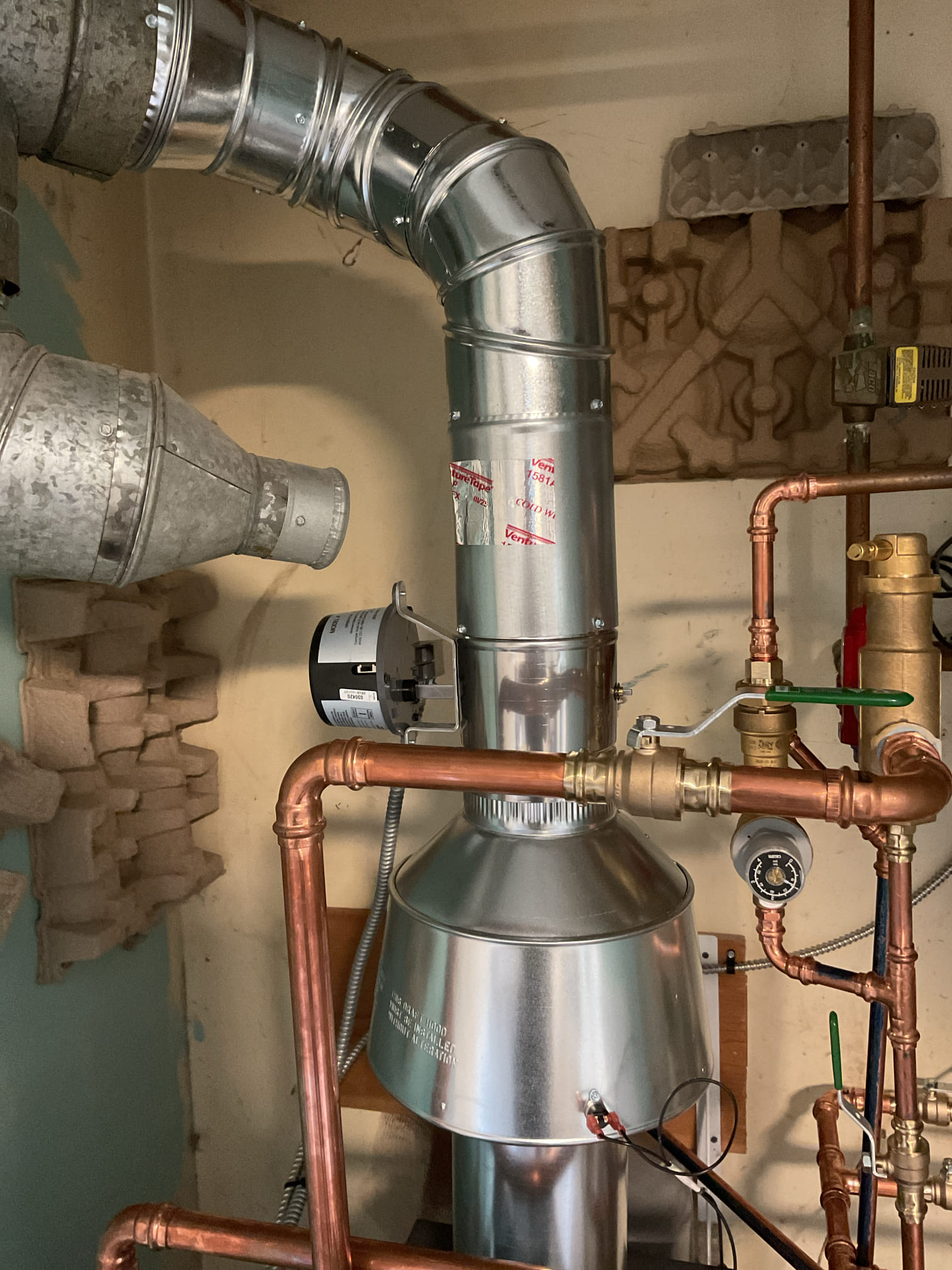 Nate and I out for a QA. Installed 1in flange valve for purge bled boiler and Tested all operation. All ok upon departure  Nate and I out for a QA. Installed 1in flange valve for purge bled boiler and Tested all operation. All ok upon departure