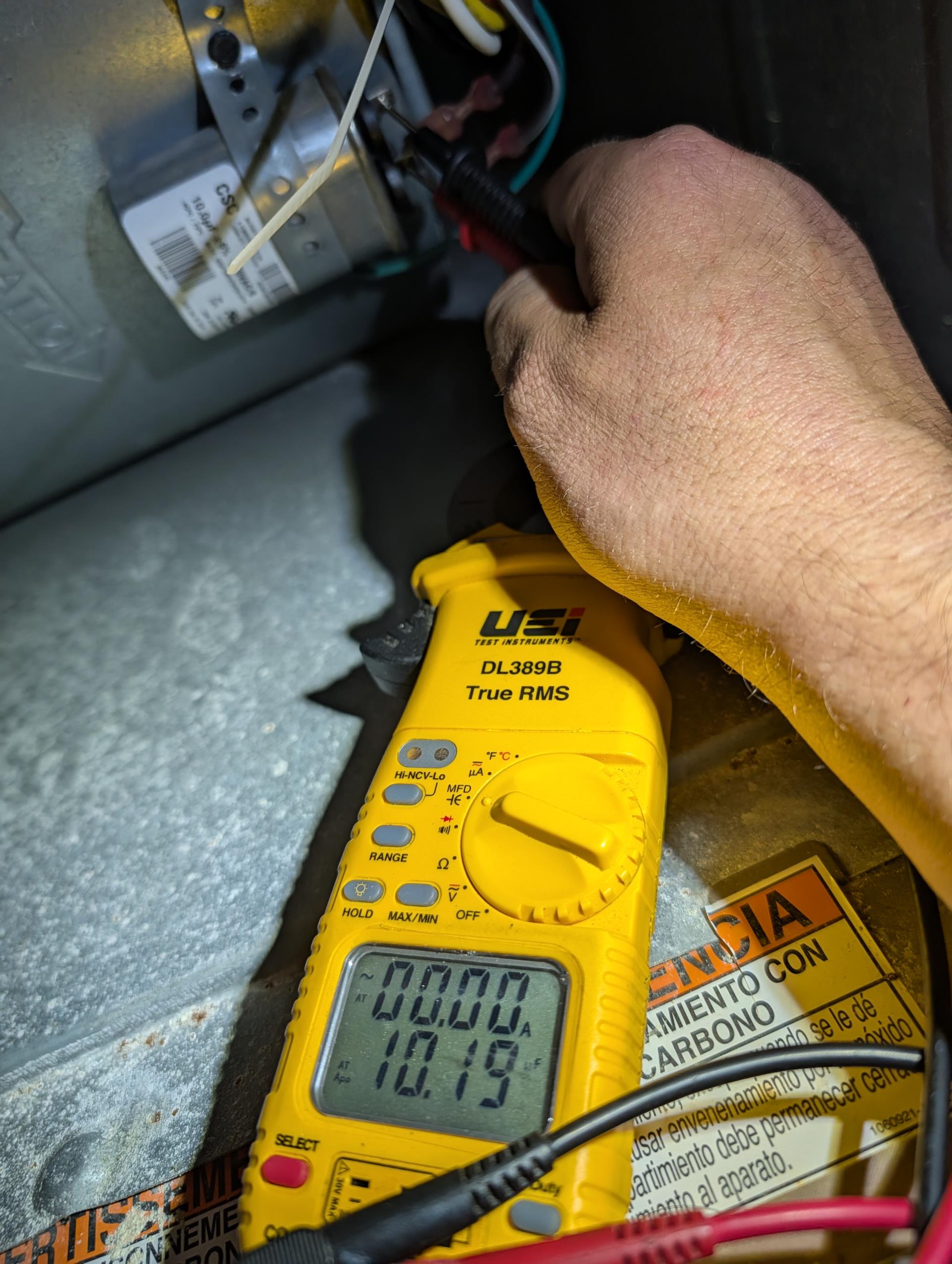 
Completed heat tune up for natural gas furnace.

Replaced 16x20x1 filter
Inspected heat exchanger, burners, flue pipe, inducer assembly and hoses
Inspected hot surface ignitor and verified resistance with meter
Cleaned flame sensor and verified flame rectification circuit
Measured temperature rise and static pressure
Checked wiring, controls, electric motors and components; there are no surge protectors; left estimate for a surge protector for furnace circuit
Checked manifold gas pressure
Inspected drain and pump. There is a condensate pump safety but no EZ trap. Left estimate for EZ trap. They have their own water switch near equipment but one that is hardwired into system is preferred. Provided email estimate for this “wet switch/flood safety”

Combustion, draft and smoke tests: Pass

They have 

Gas furnace is operating well at this time. 