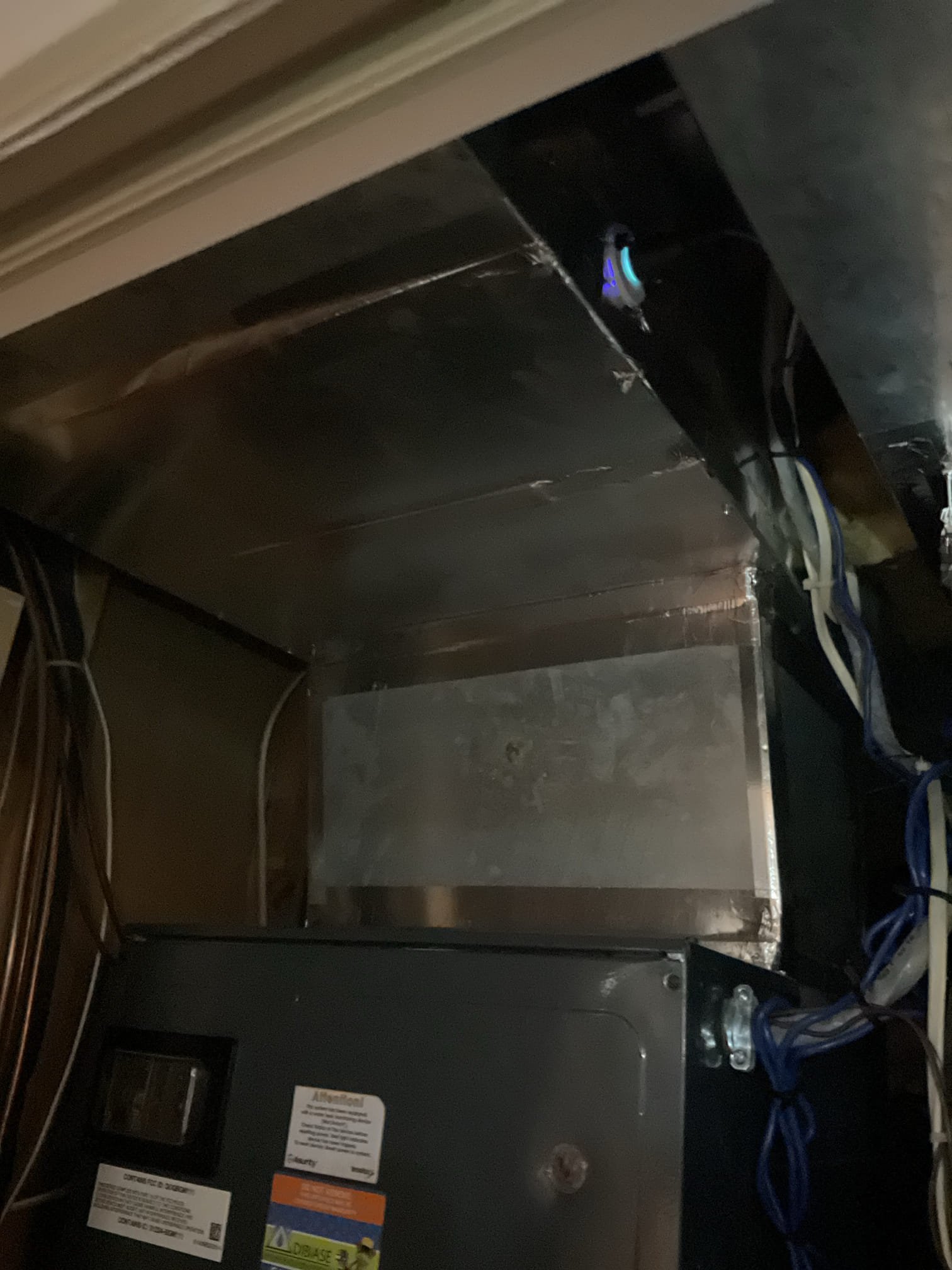 Installation of uv light for coil, supply left and supply right duct branches. 

Installation of UV-C generating system near indoor coil to eliminate and reduce microbial growth to improve health of home and equipment

Installation of surge protection for indoor blower. 